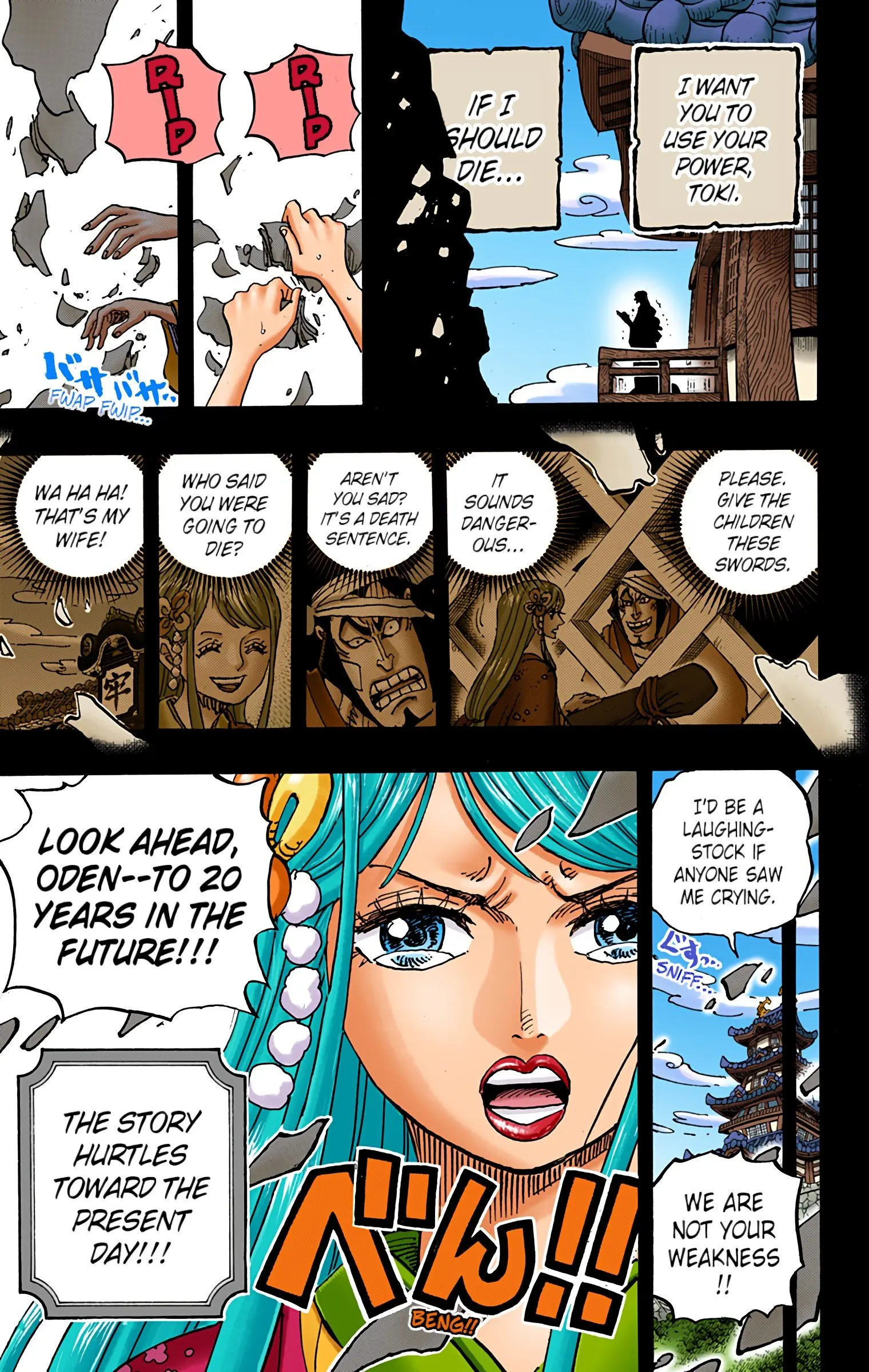 One Piece Colored, chapter 972, page 19