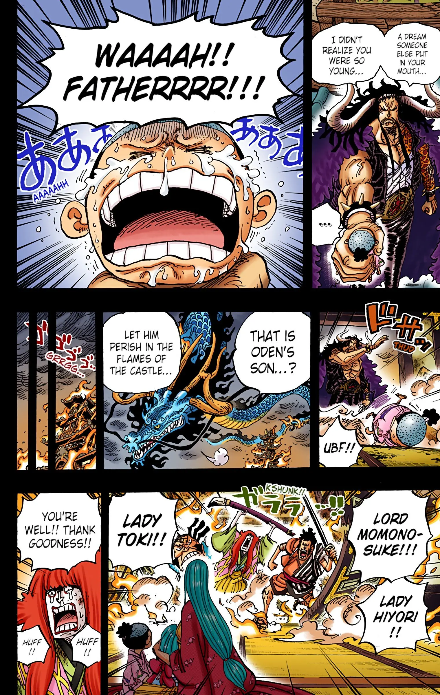 One Piece Colored, chapter 973, page 8