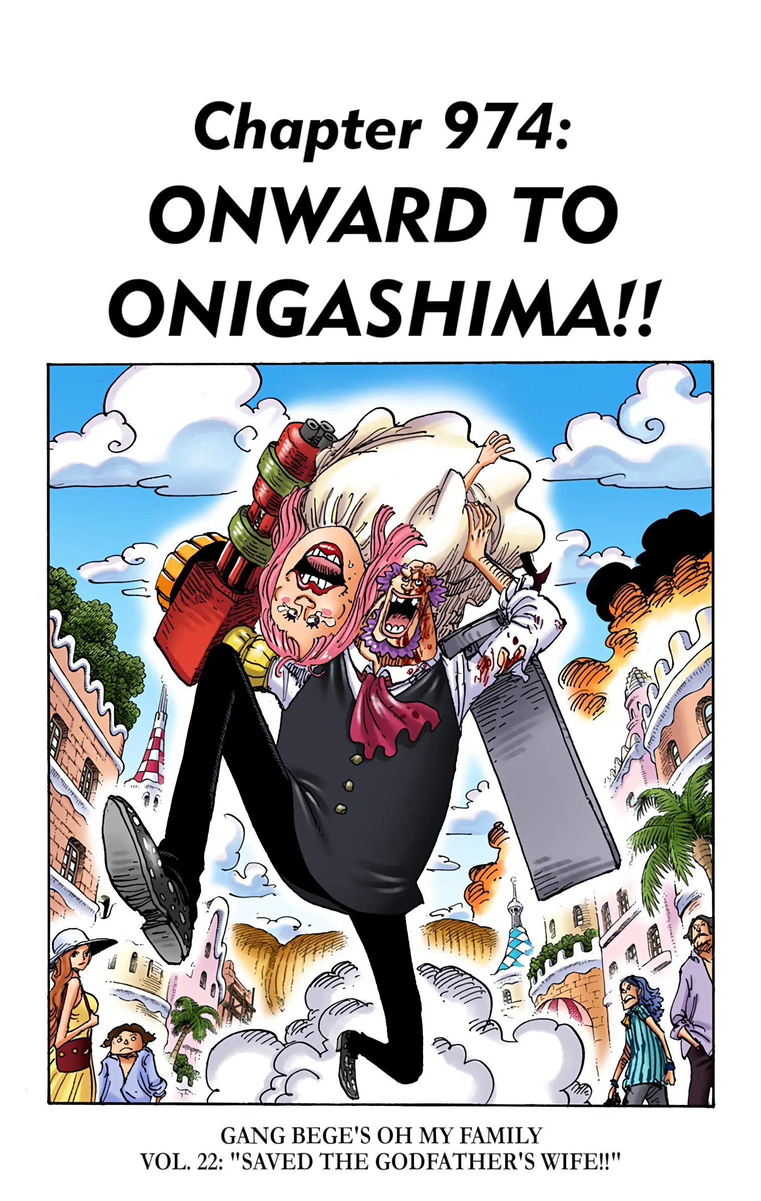 One Piece Colored, chapter 974, page 1