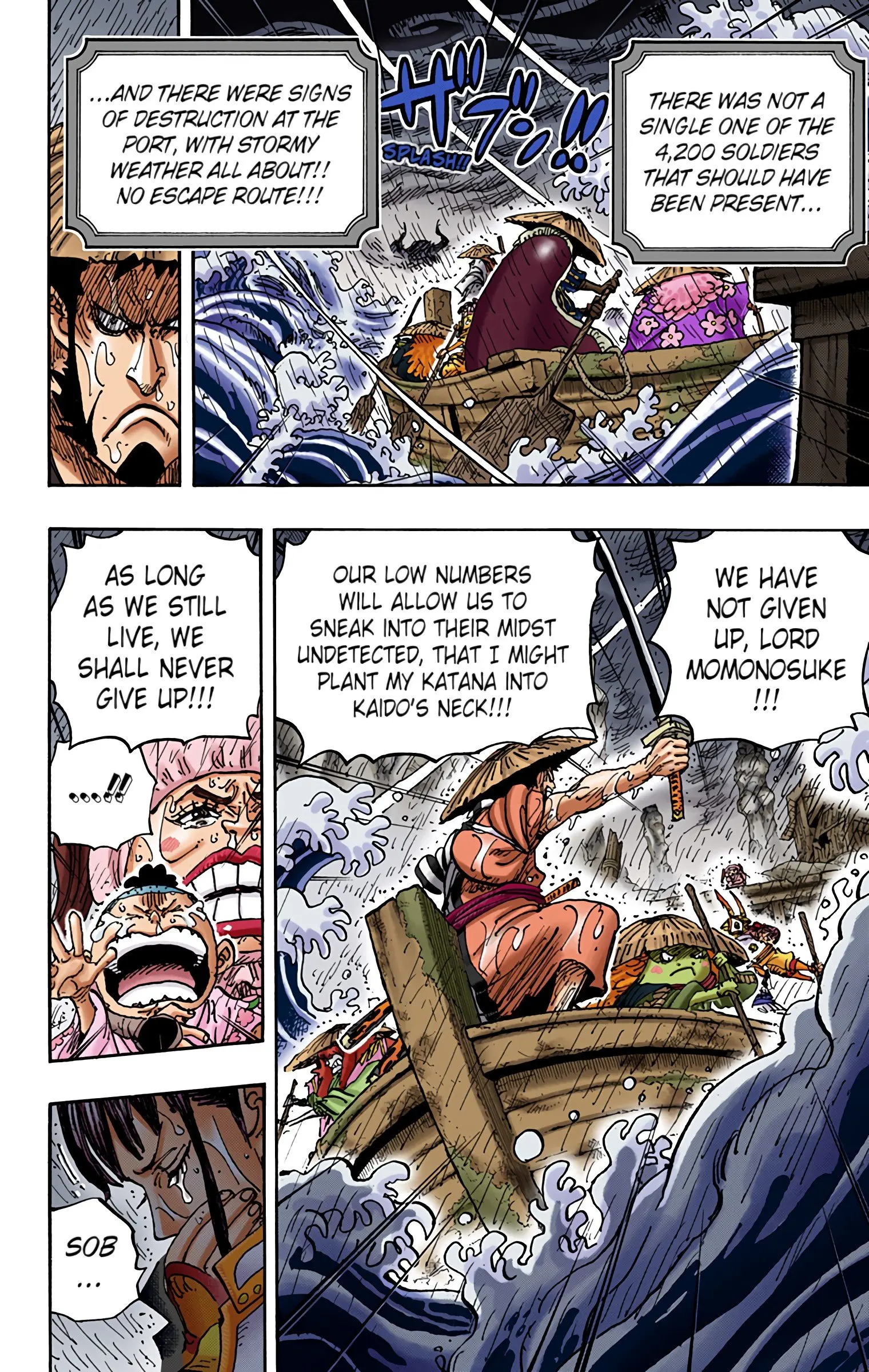 One Piece Colored, chapter 974, page 8