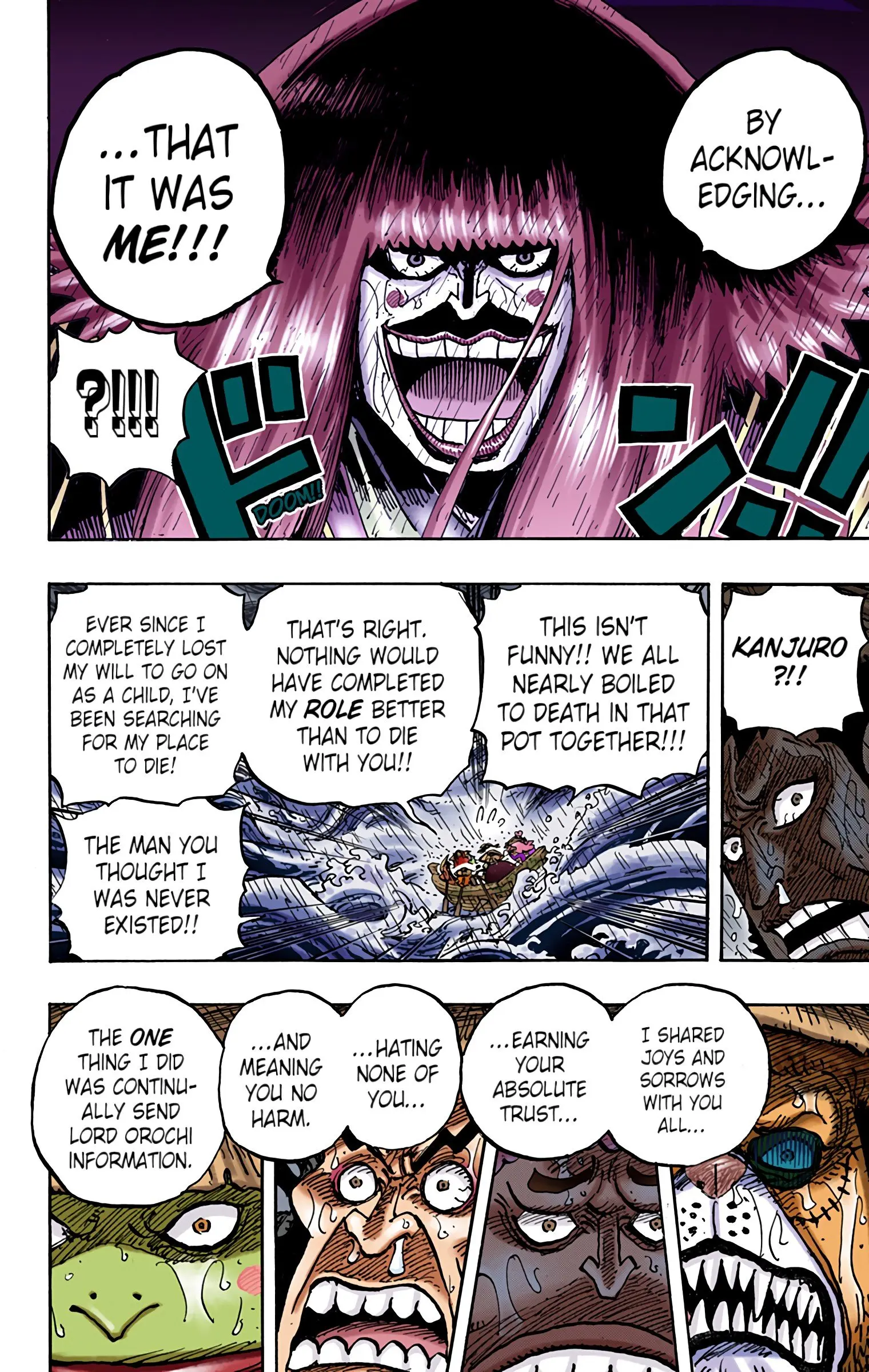 One Piece Colored, chapter 974, page 10