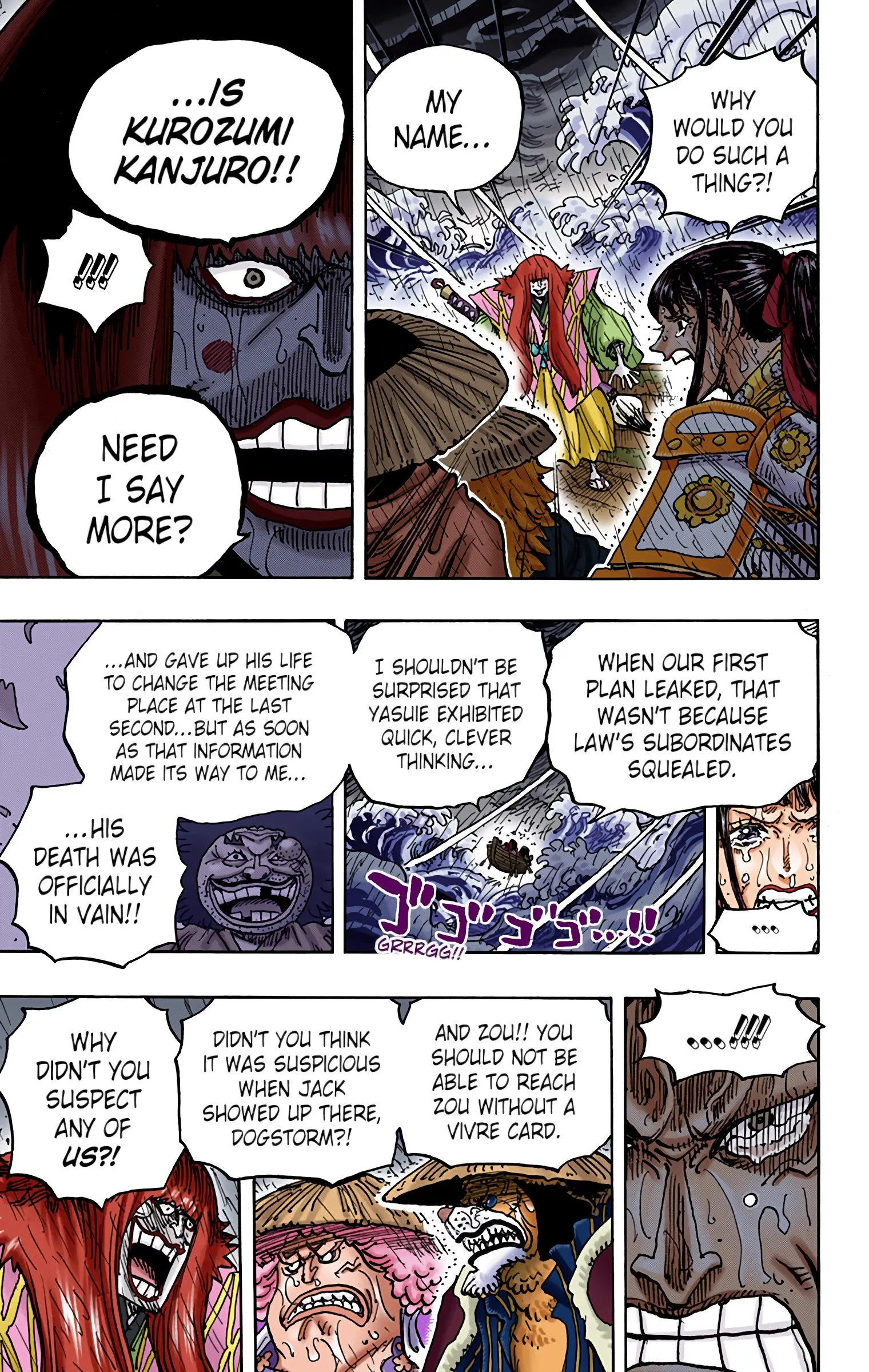 One Piece Colored, chapter 974, page 11