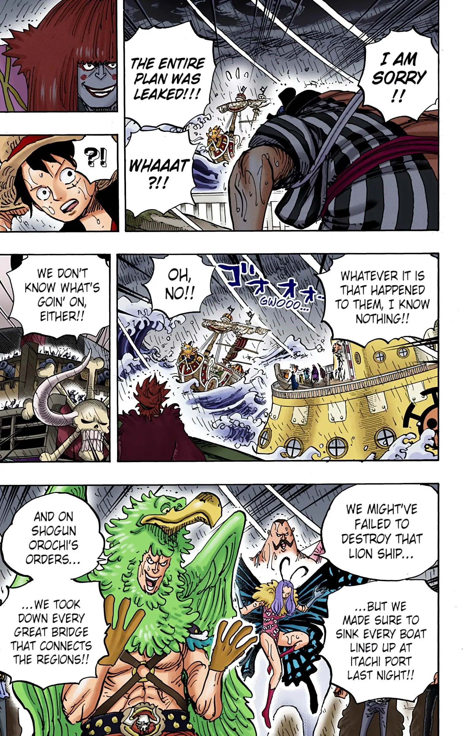 One Piece Colored, chapter 975, page 11