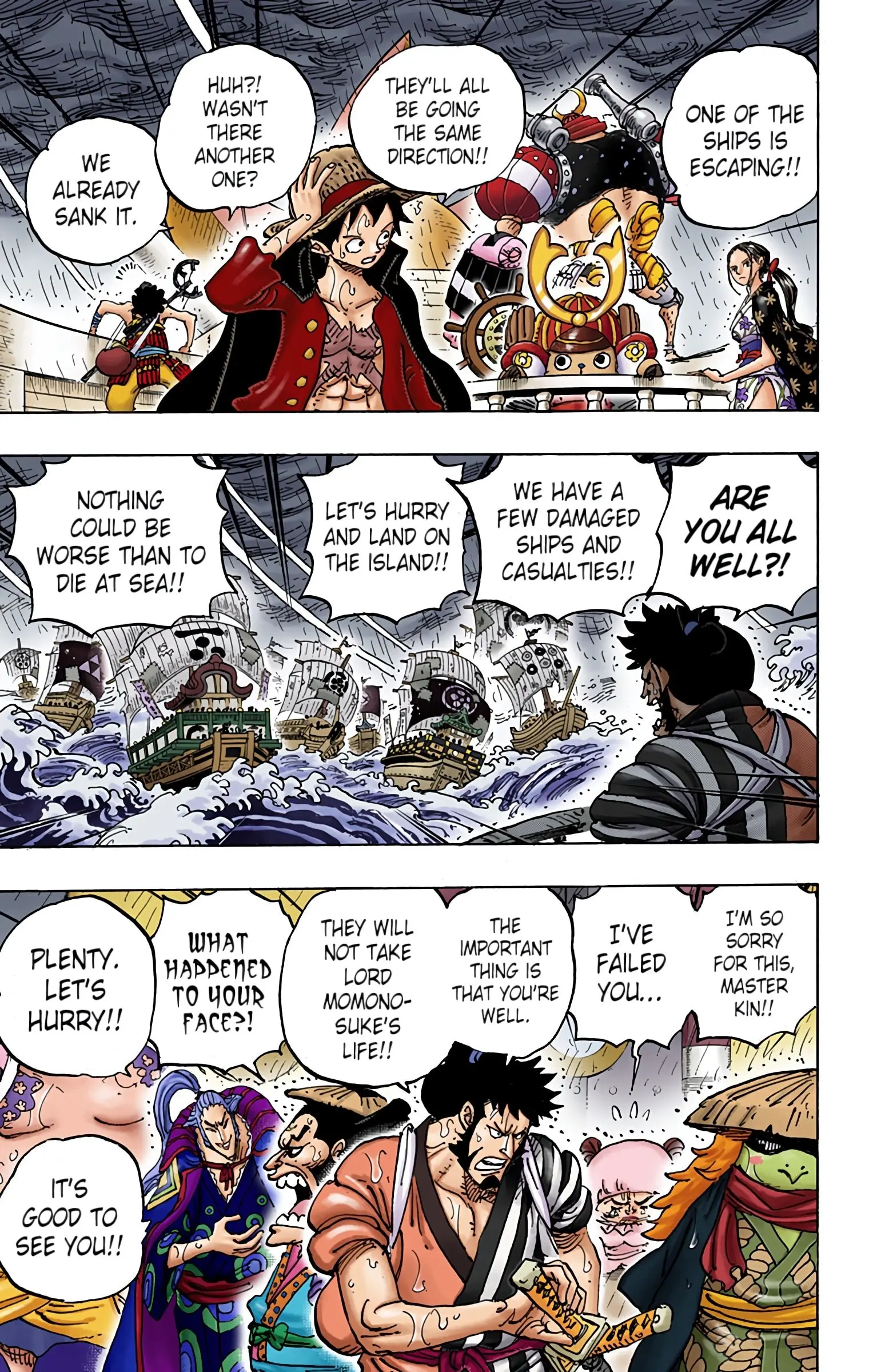 One Piece Colored, chapter 976, page 12