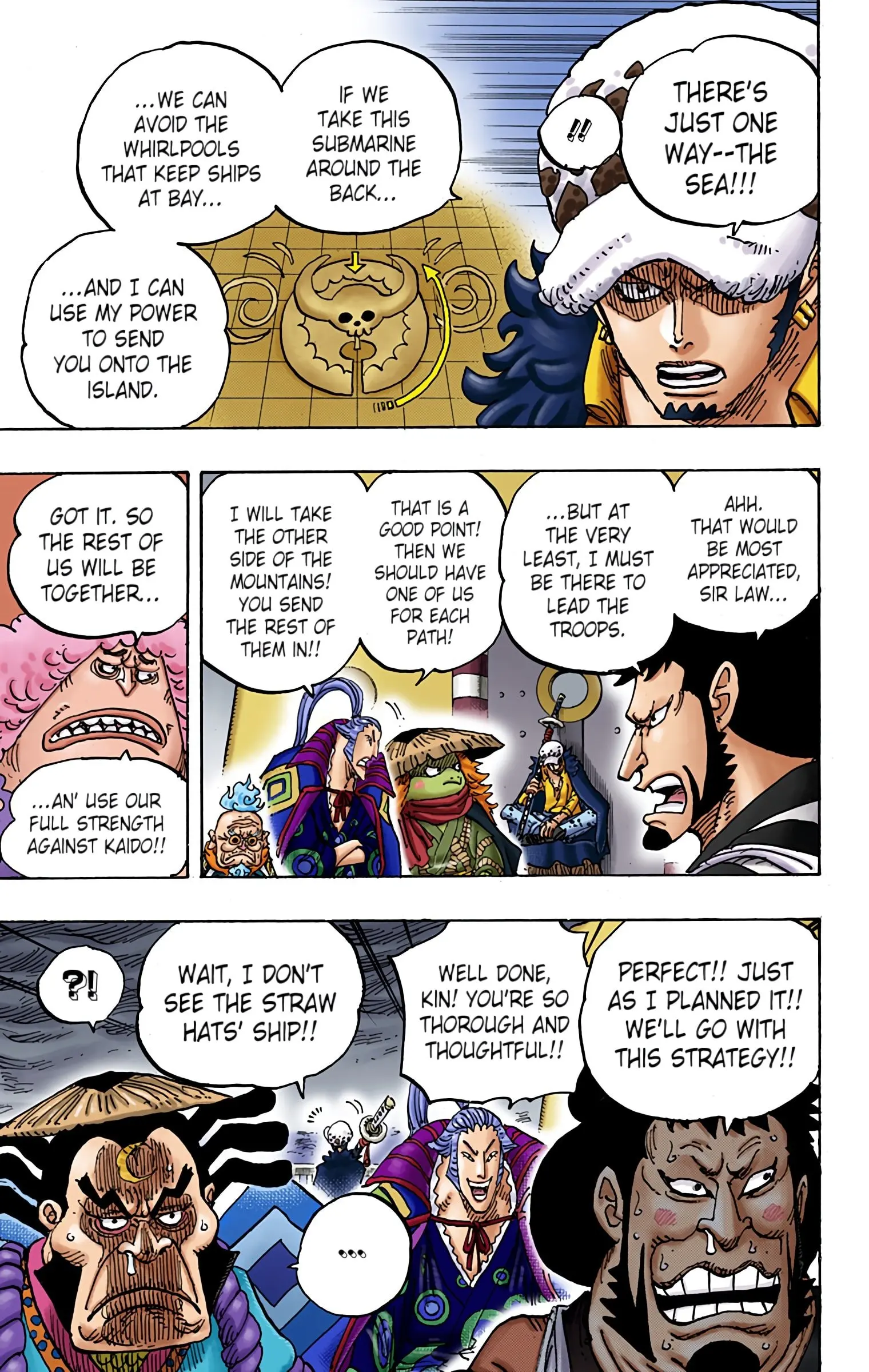 One Piece Colored, chapter 977, page 7