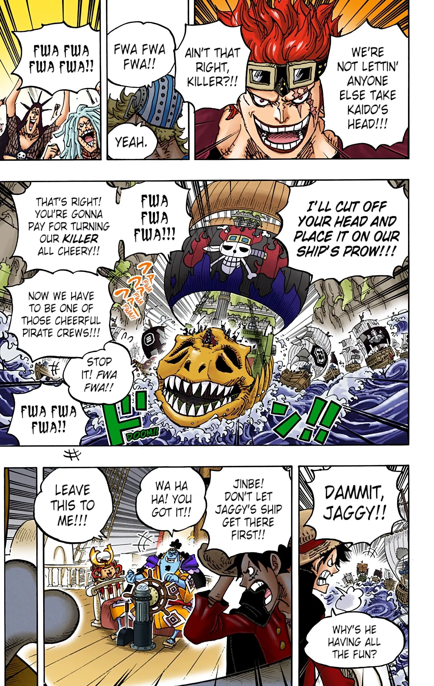 One Piece Colored, chapter 977, page 14