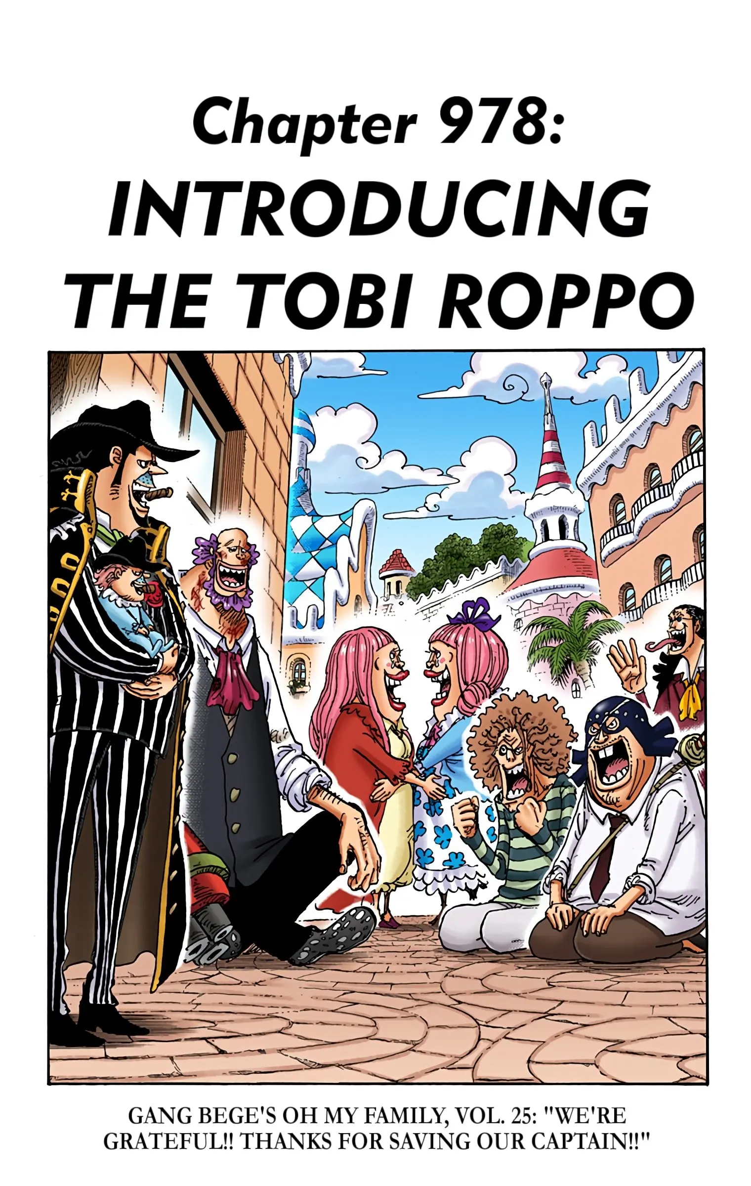 One Piece Colored, chapter 978, page 1