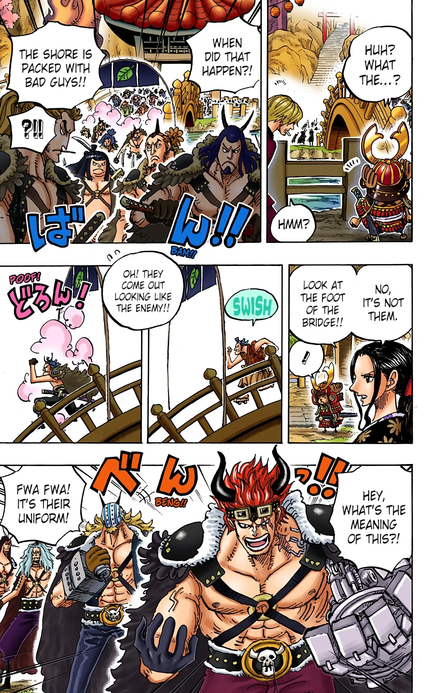 One Piece Colored, chapter 978, page 8