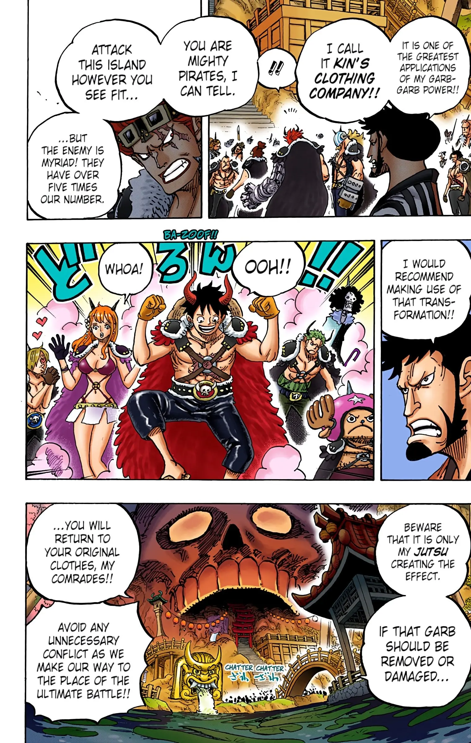 One Piece Colored, chapter 978, page 9