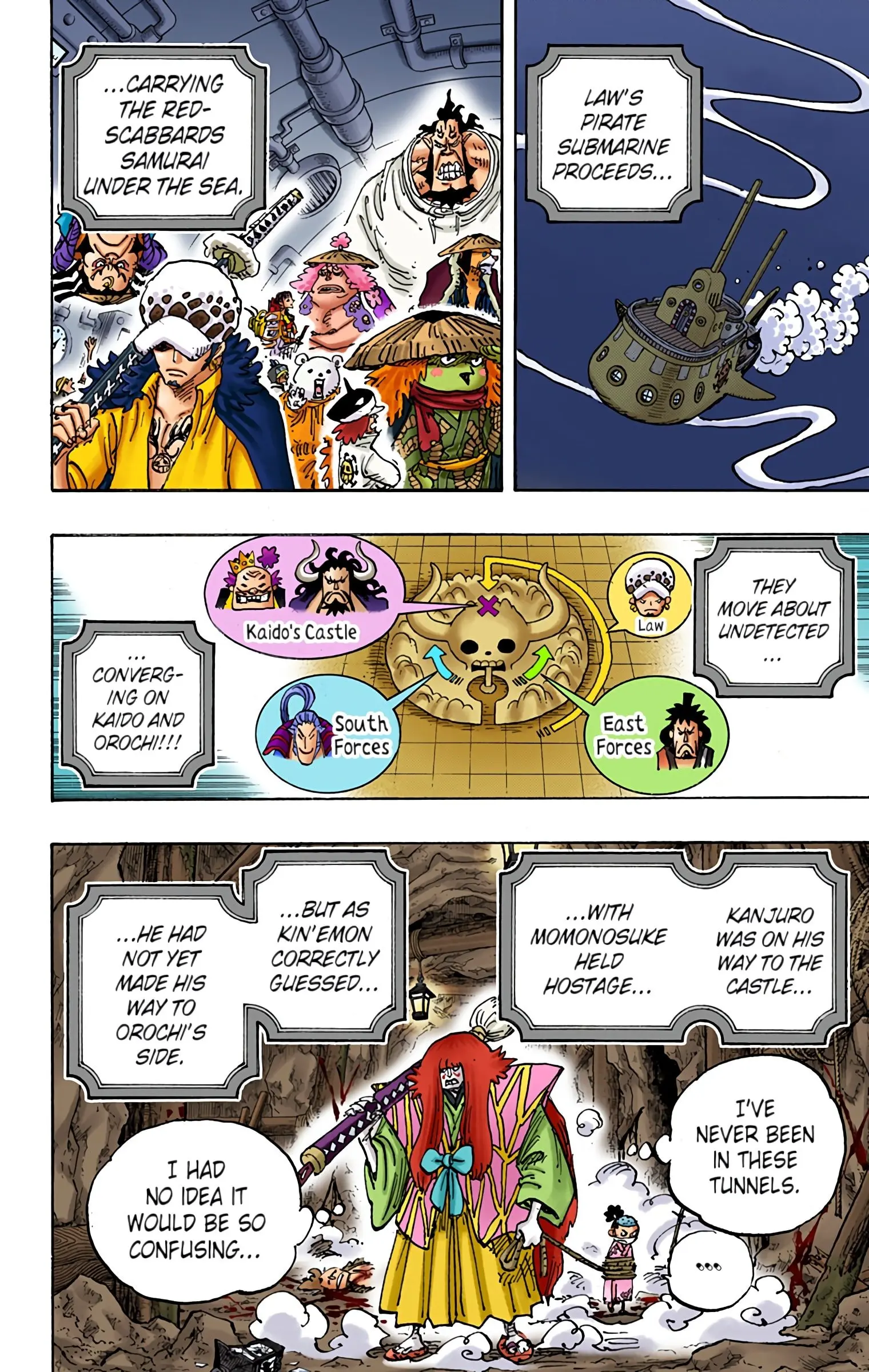 One Piece Colored, chapter 979, page 4