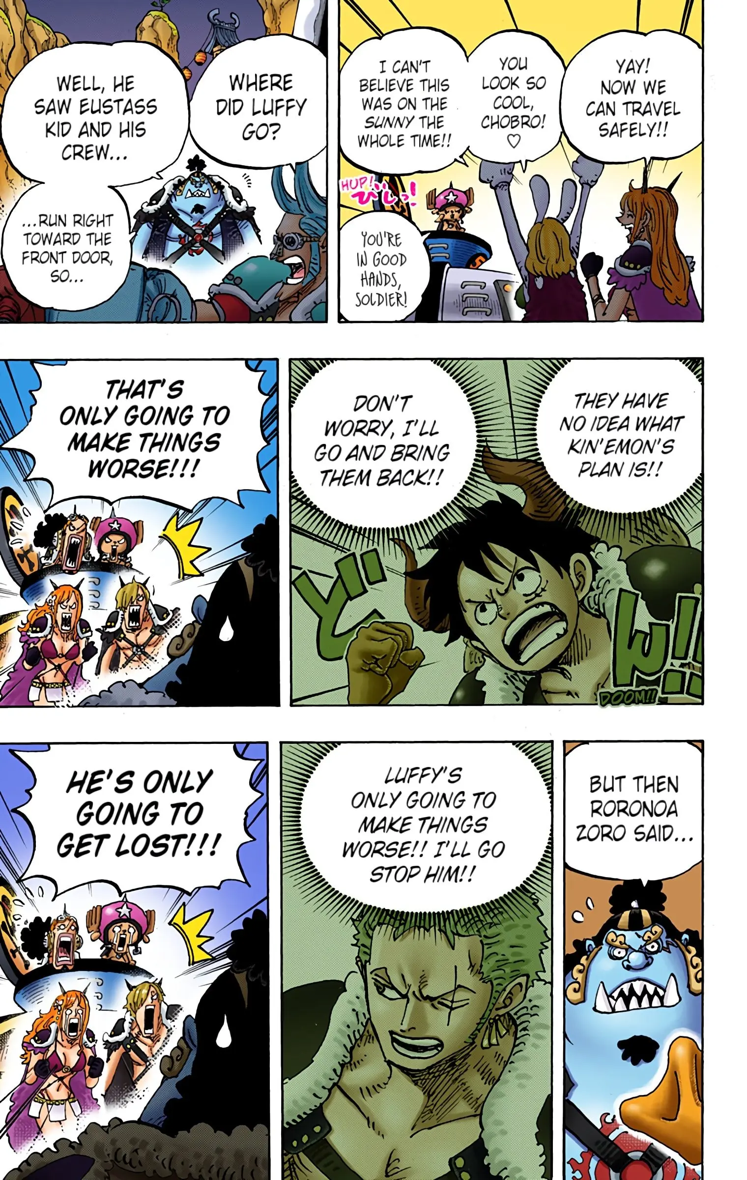 One Piece Colored, chapter 979, page 7
