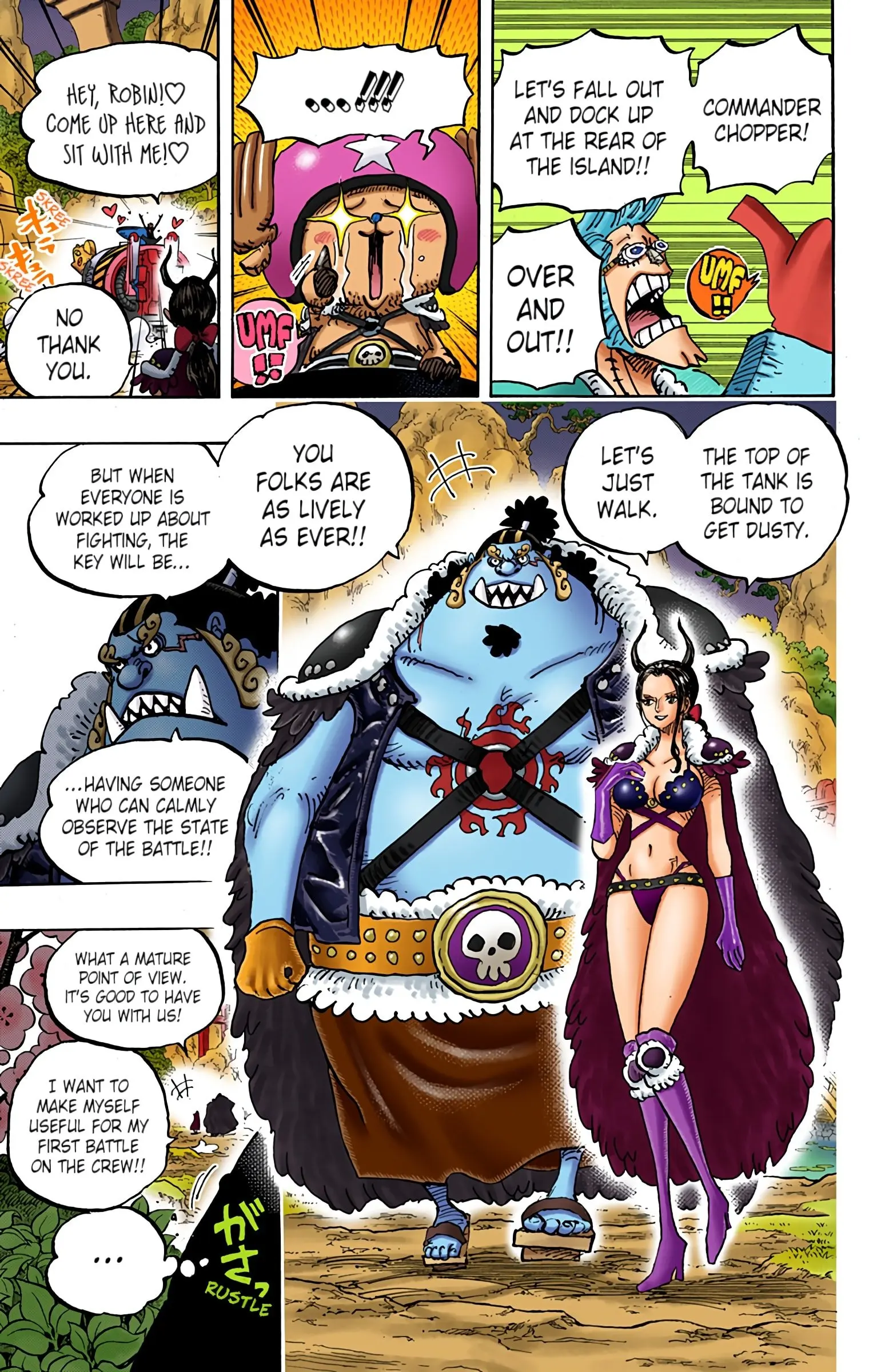 One Piece Colored, chapter 979, page 9