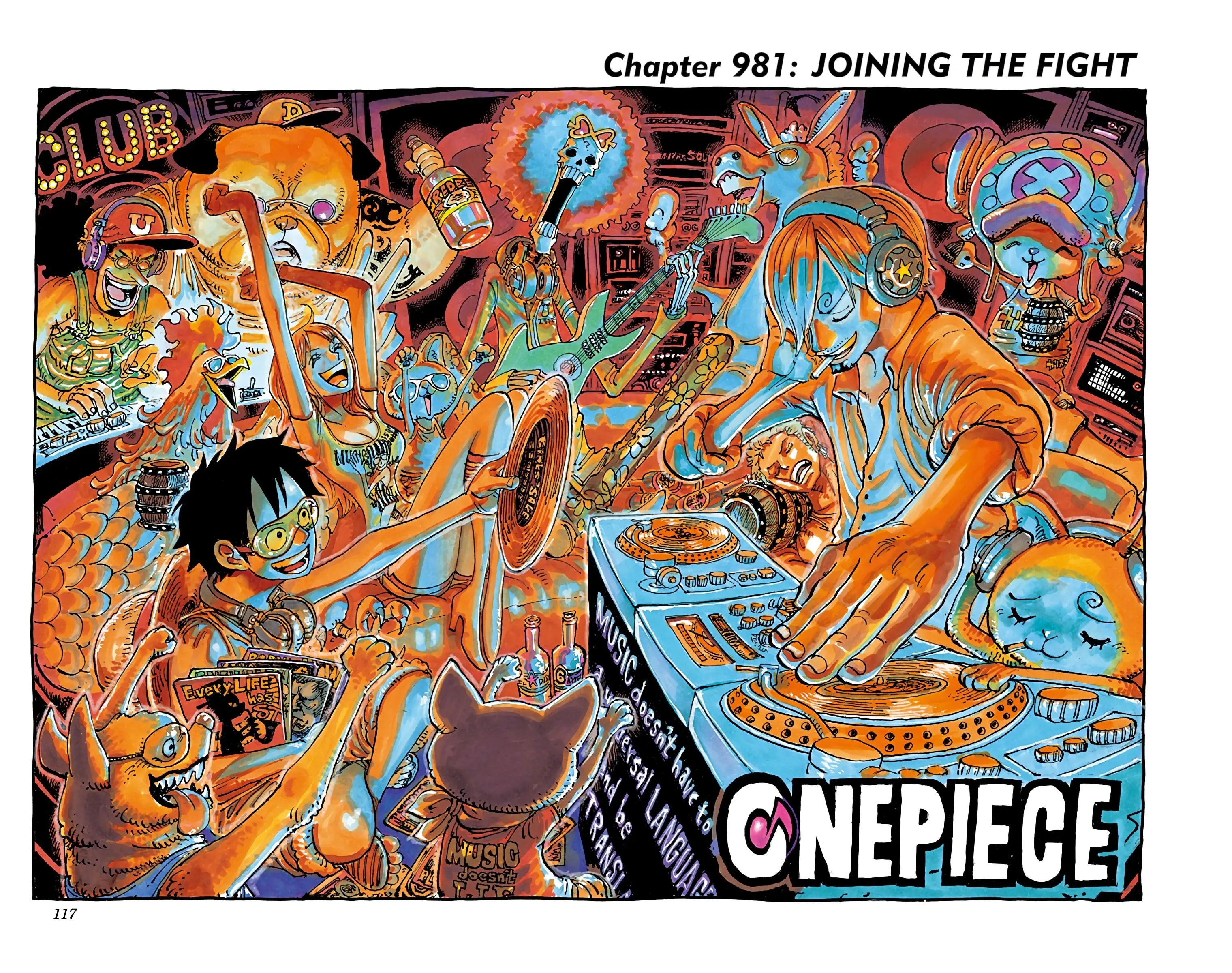 One Piece Colored, chapter 981, page 1