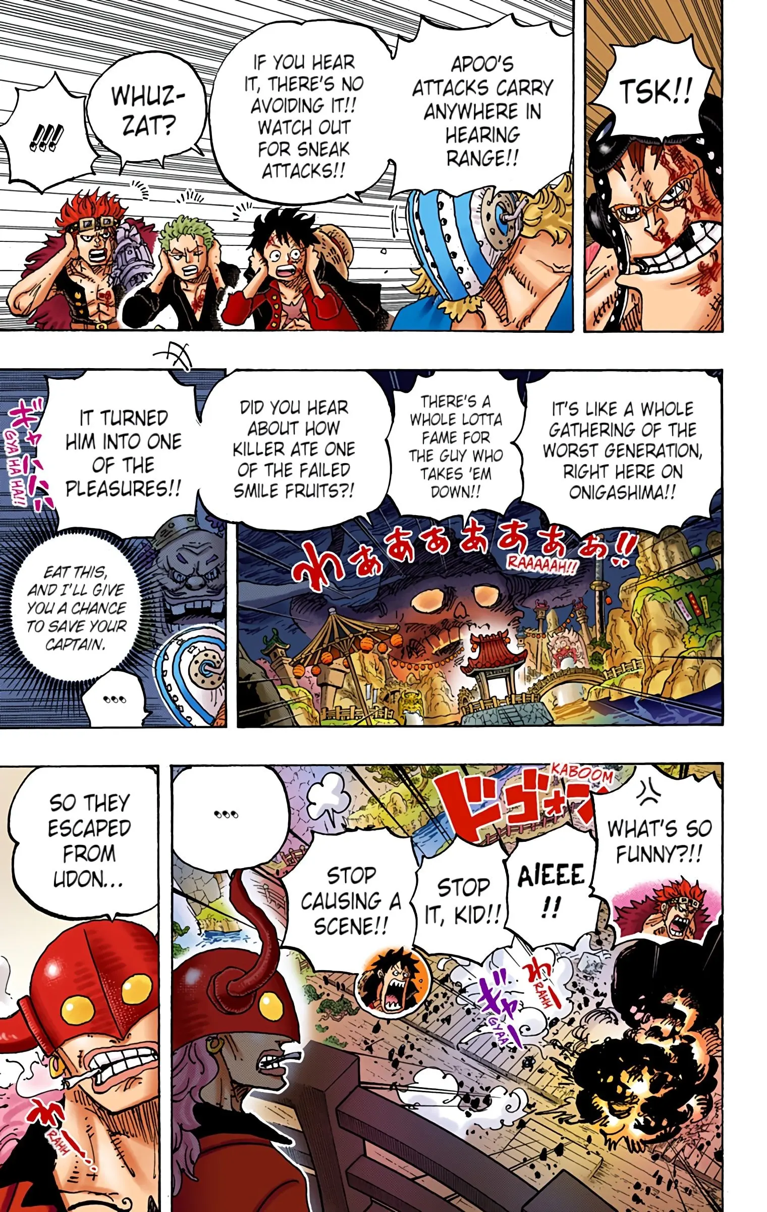 One Piece Colored, chapter 981, page 9