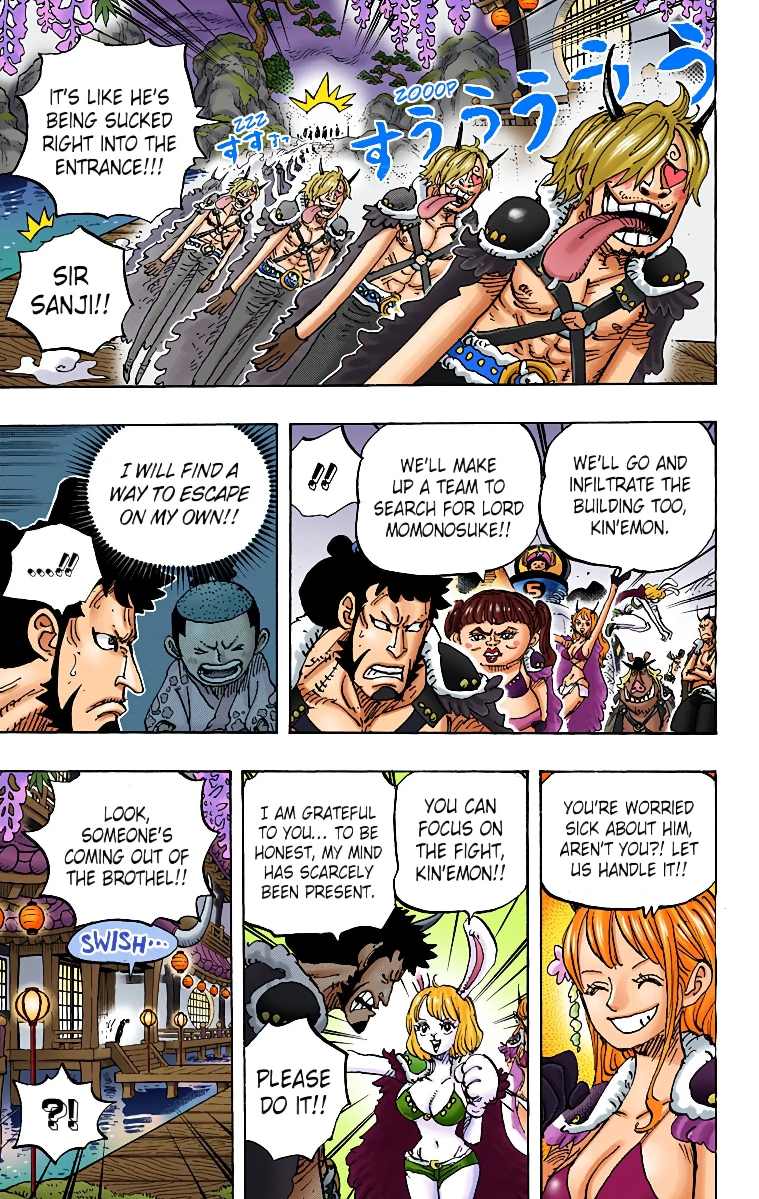 One Piece Colored, chapter 981, page 13