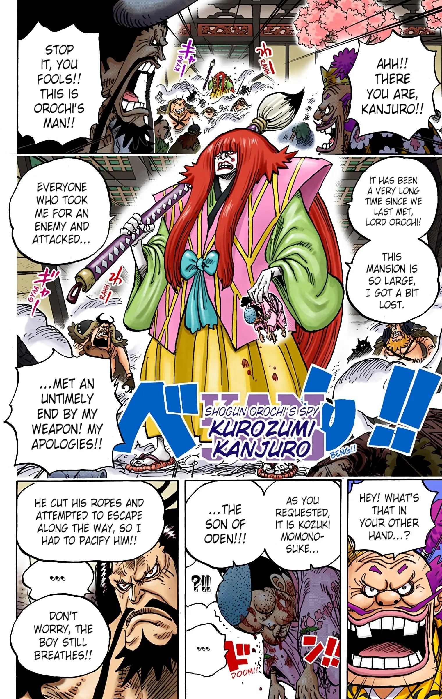 One Piece Colored, chapter 982, page 4
