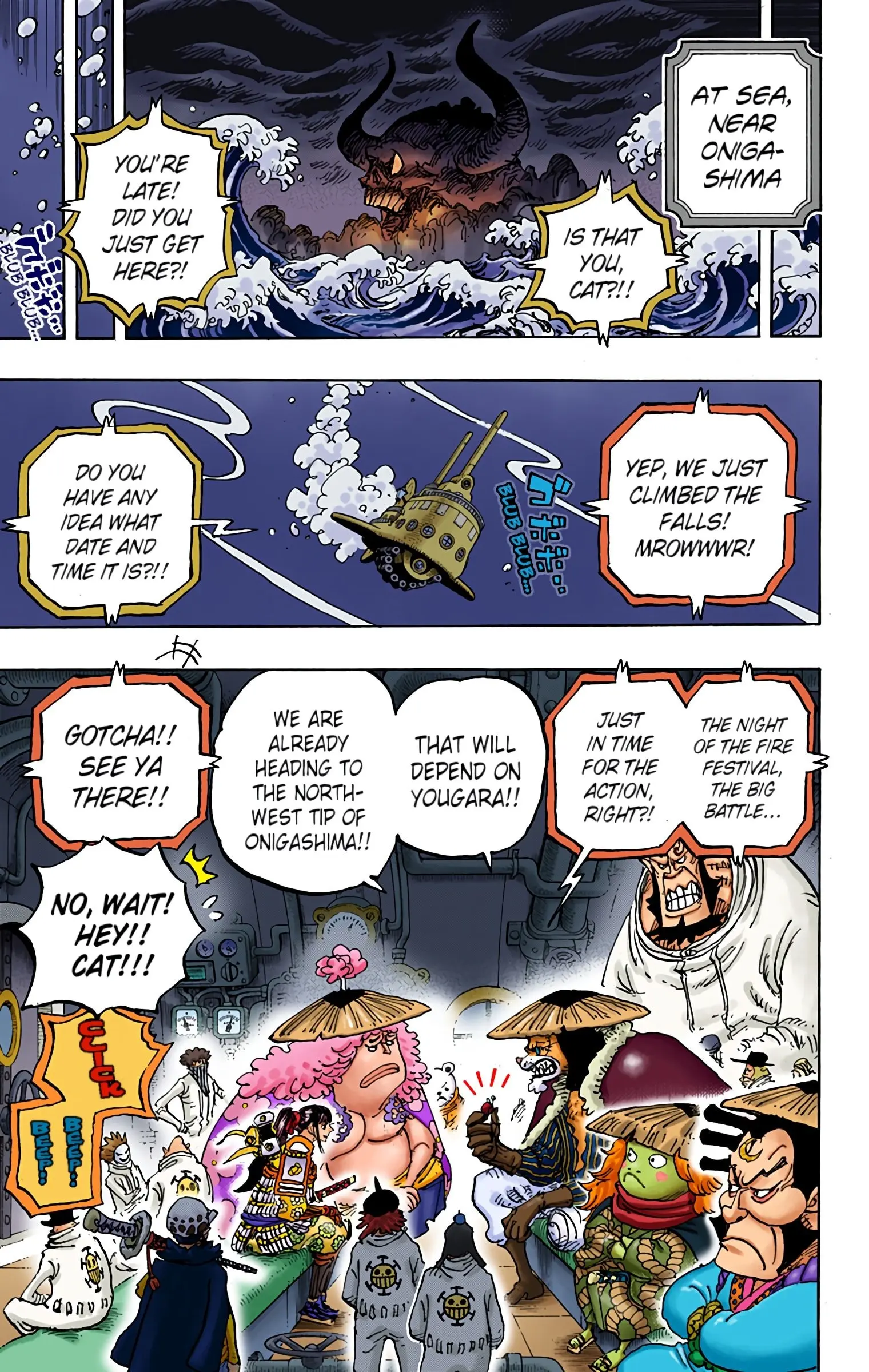 One Piece Colored, chapter 982, page 9