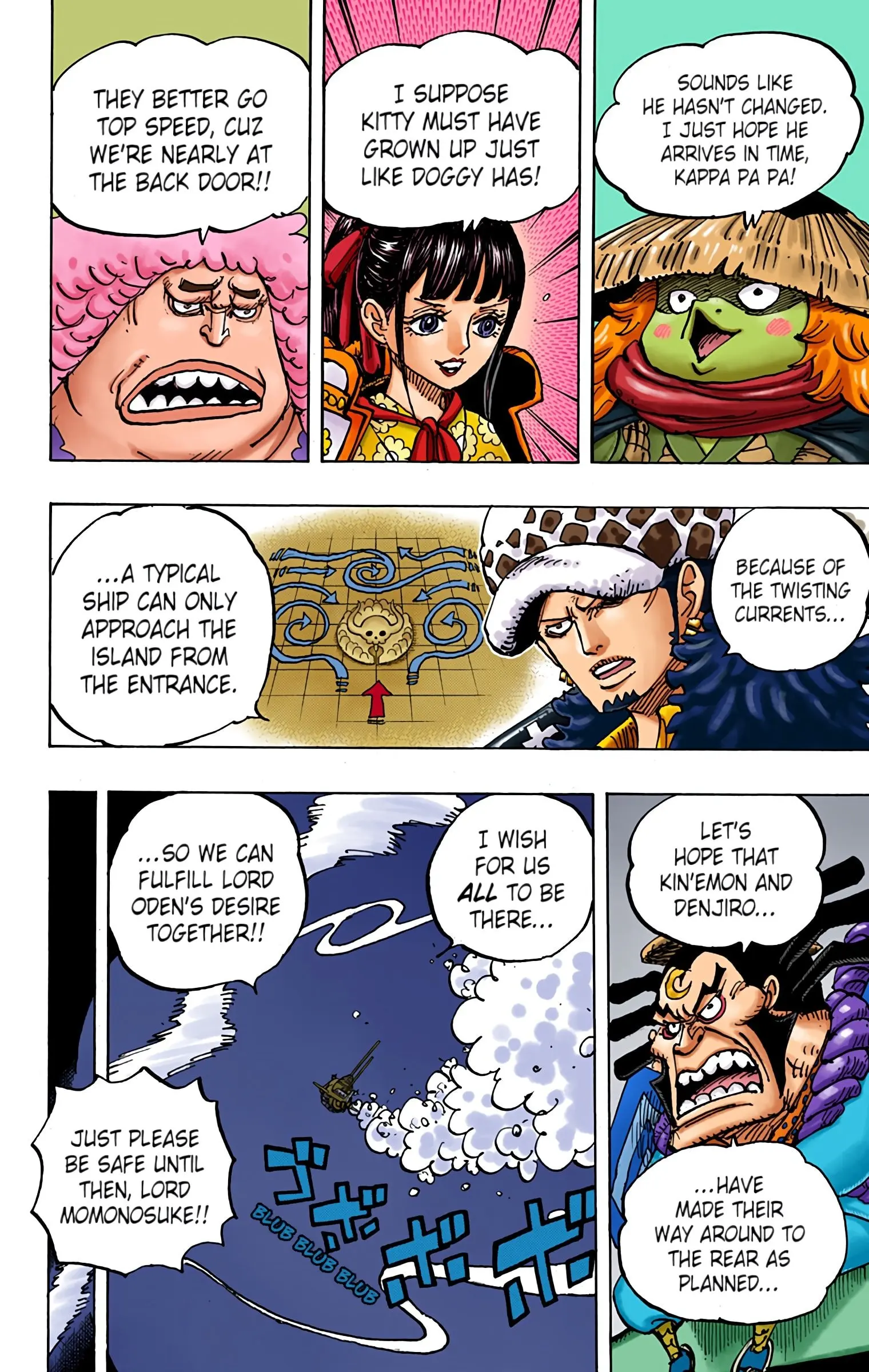 One Piece Colored, chapter 982, page 10
