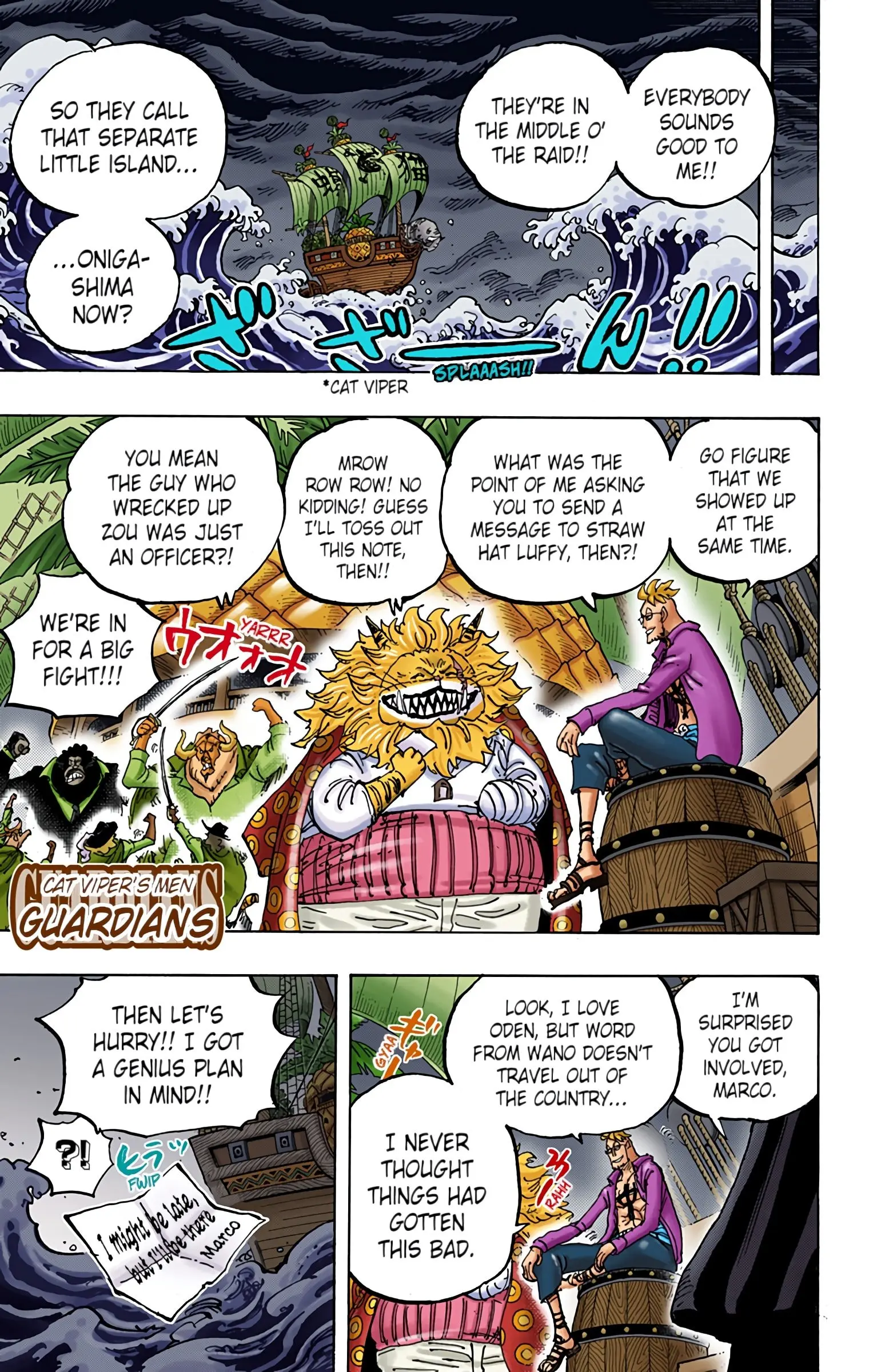 One Piece Colored, chapter 982, page 11