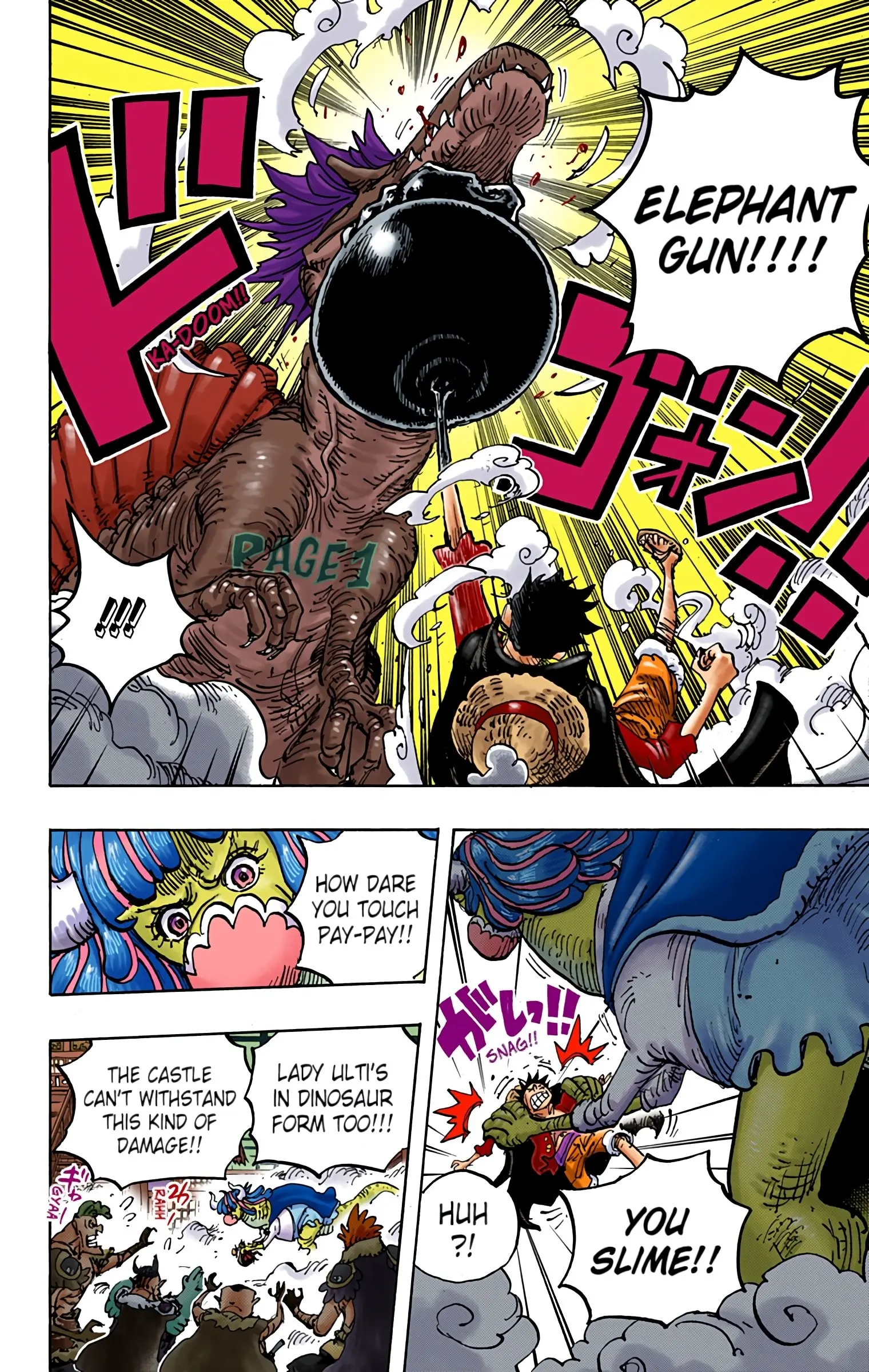 One Piece Colored, chapter 983, page 14
