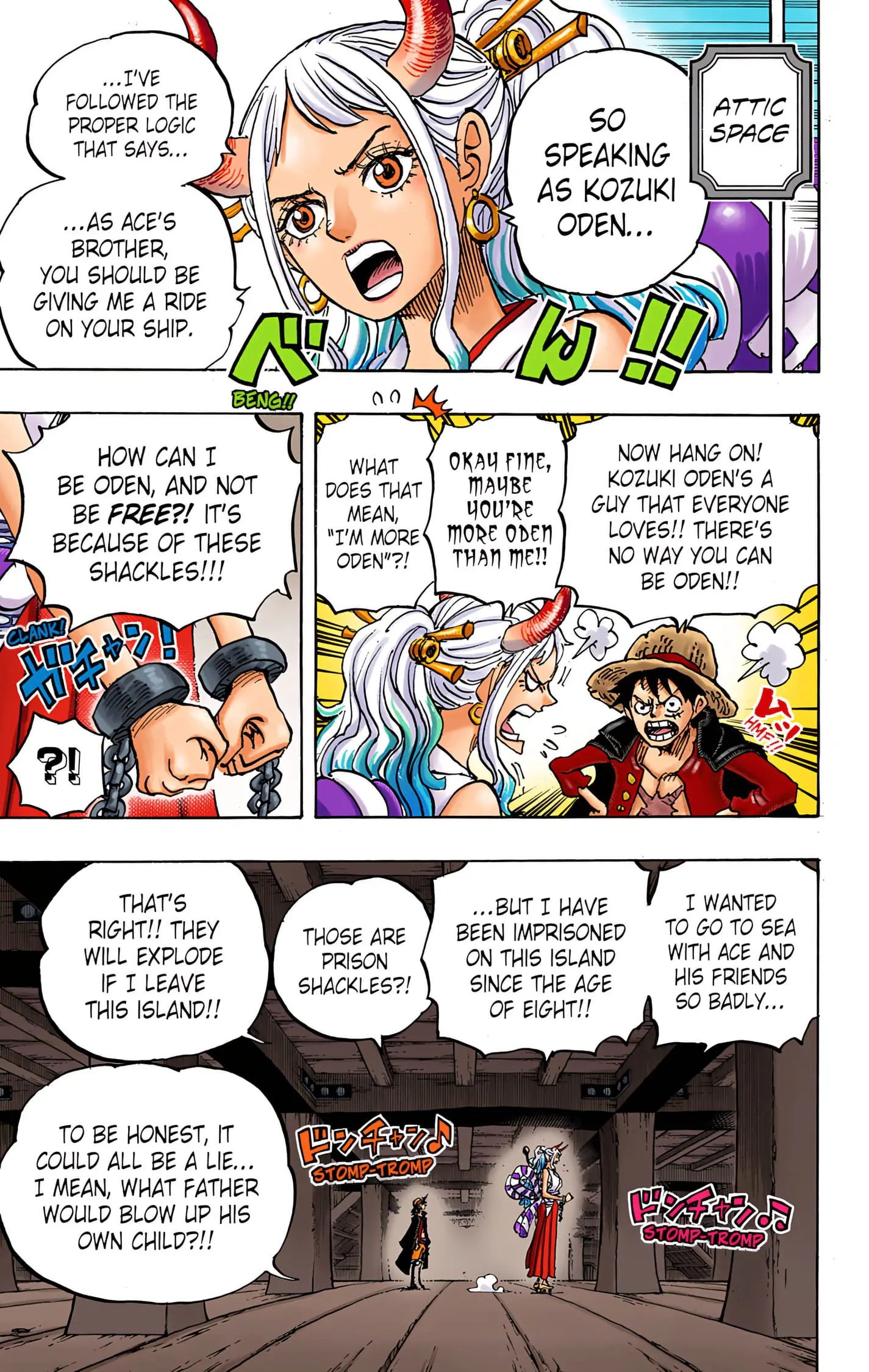 One Piece Colored, chapter 985, page 15