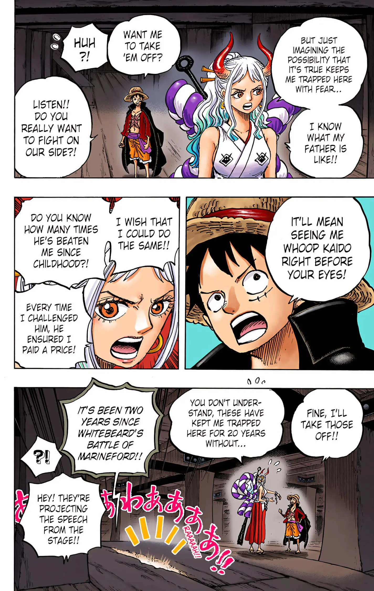 One Piece Colored, chapter 985, page 16