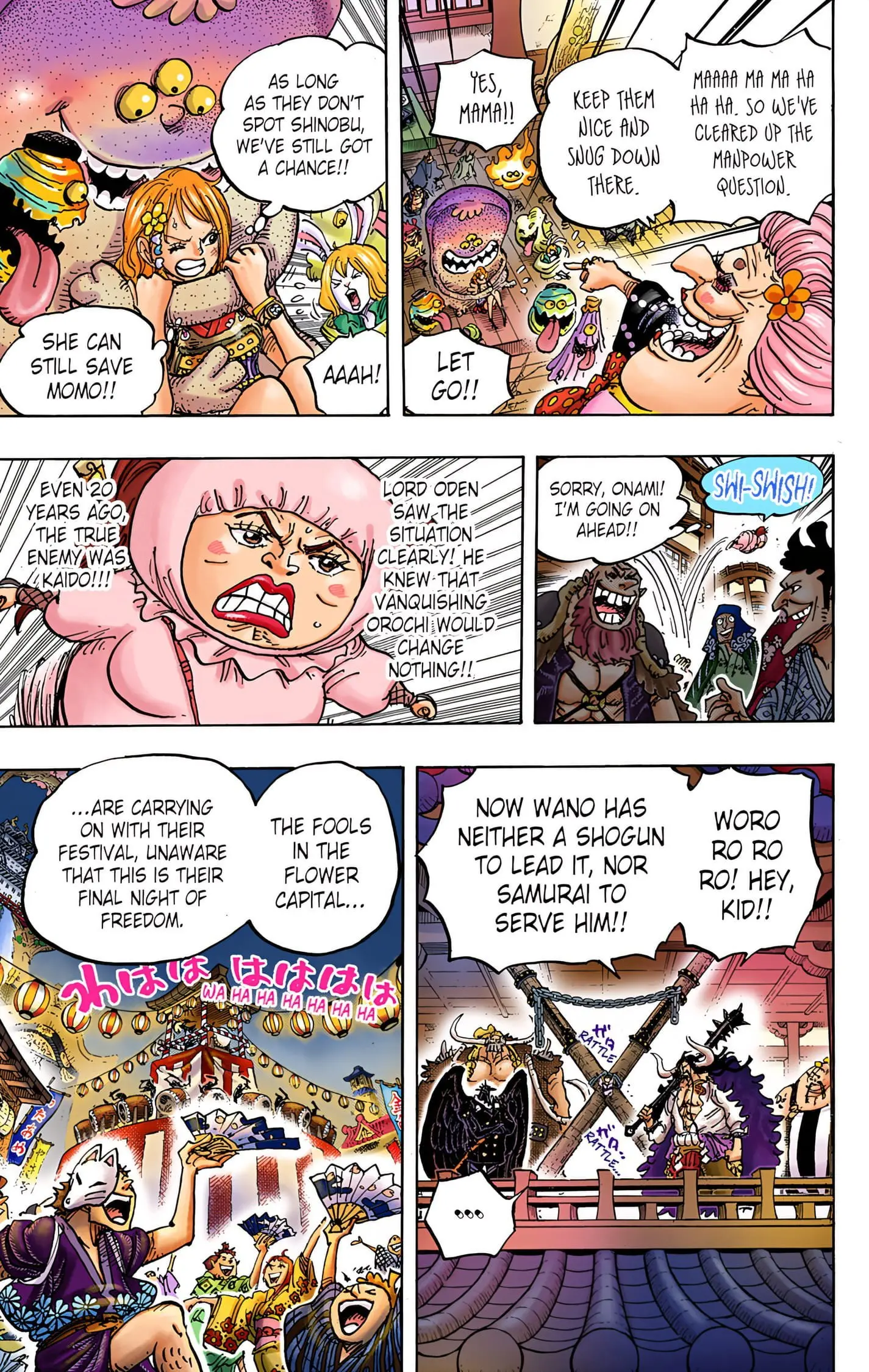 One Piece Colored, chapter 986, page 6