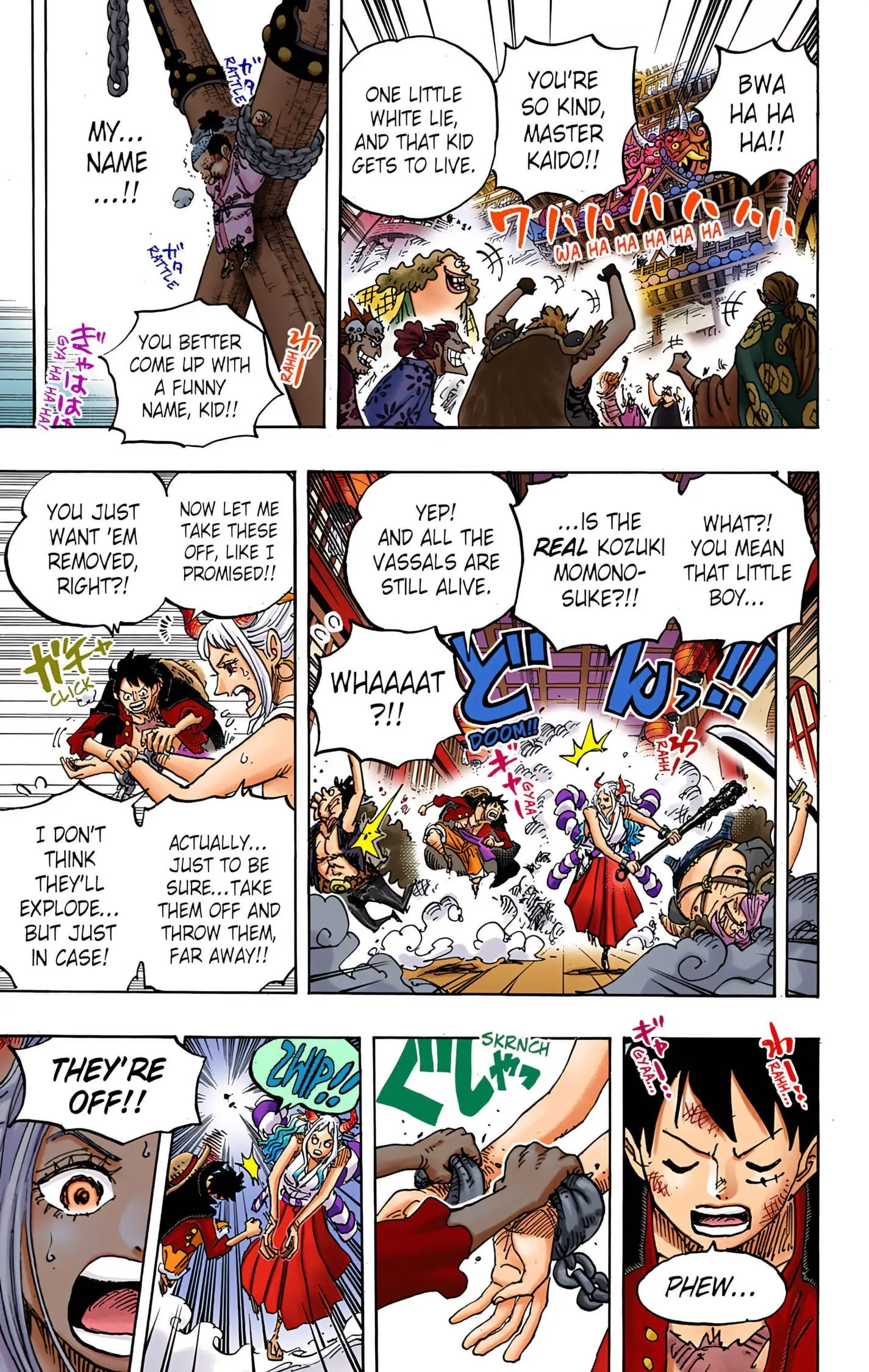 One Piece Colored, chapter 986, page 8