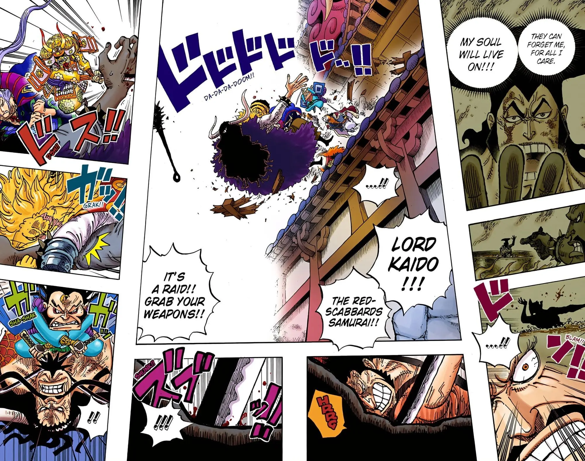 One Piece Colored, chapter 987, page 4