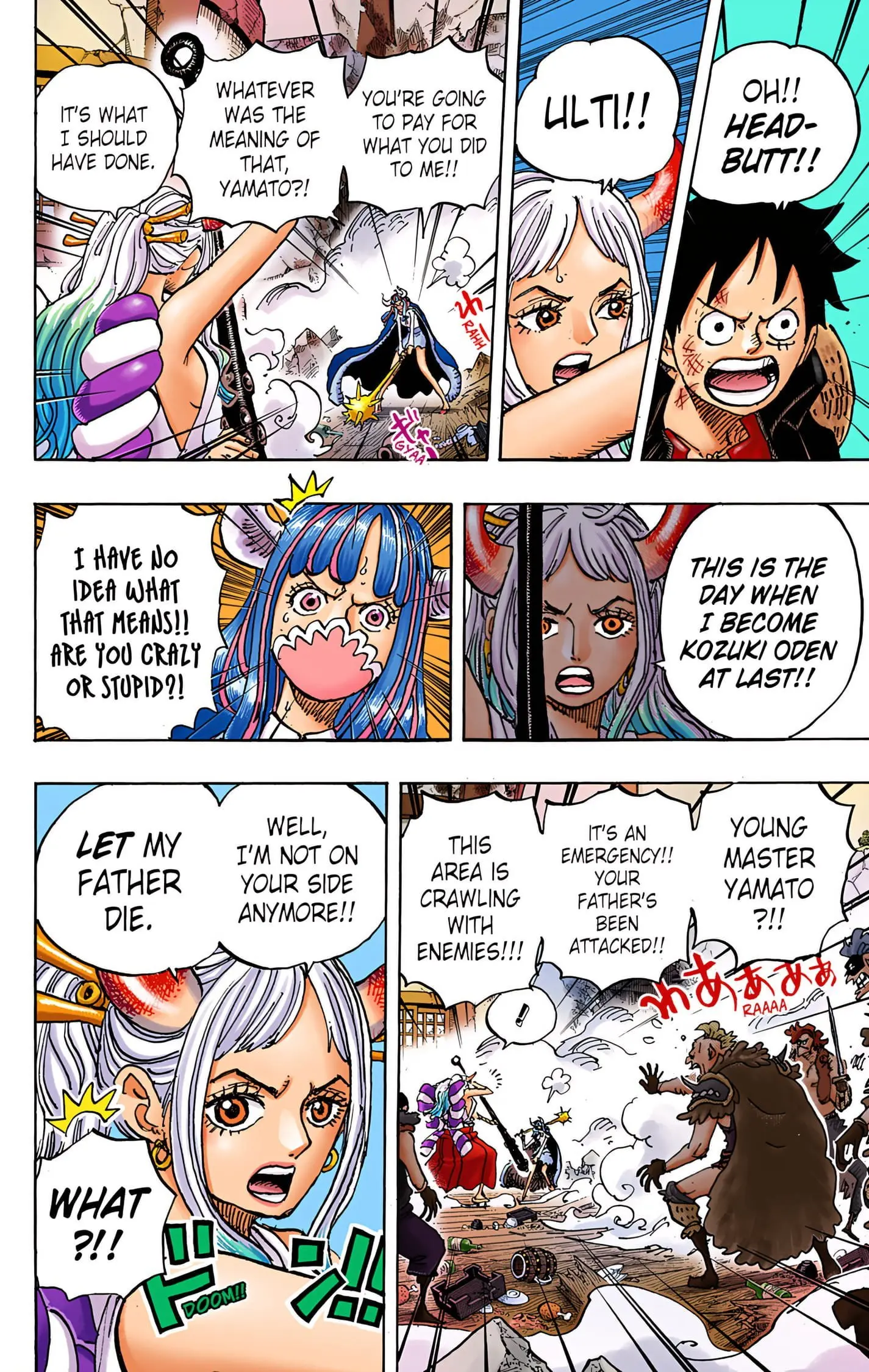 One Piece Colored, chapter 987, page 8