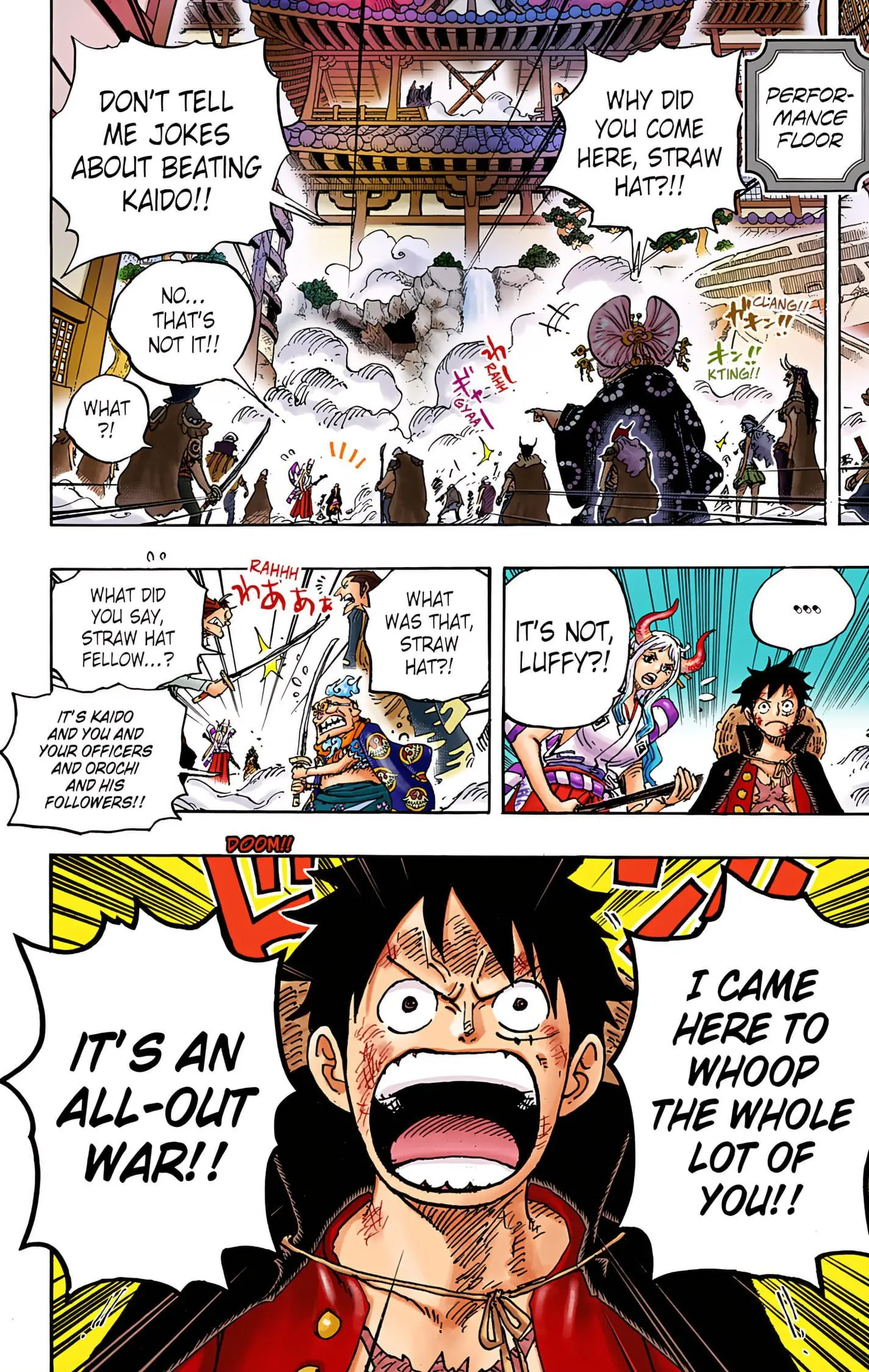 One Piece Colored, chapter 987, page 11