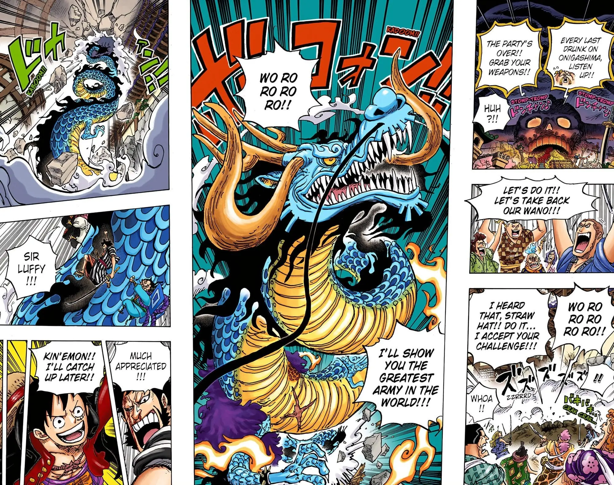 One Piece Colored, chapter 987, page 13