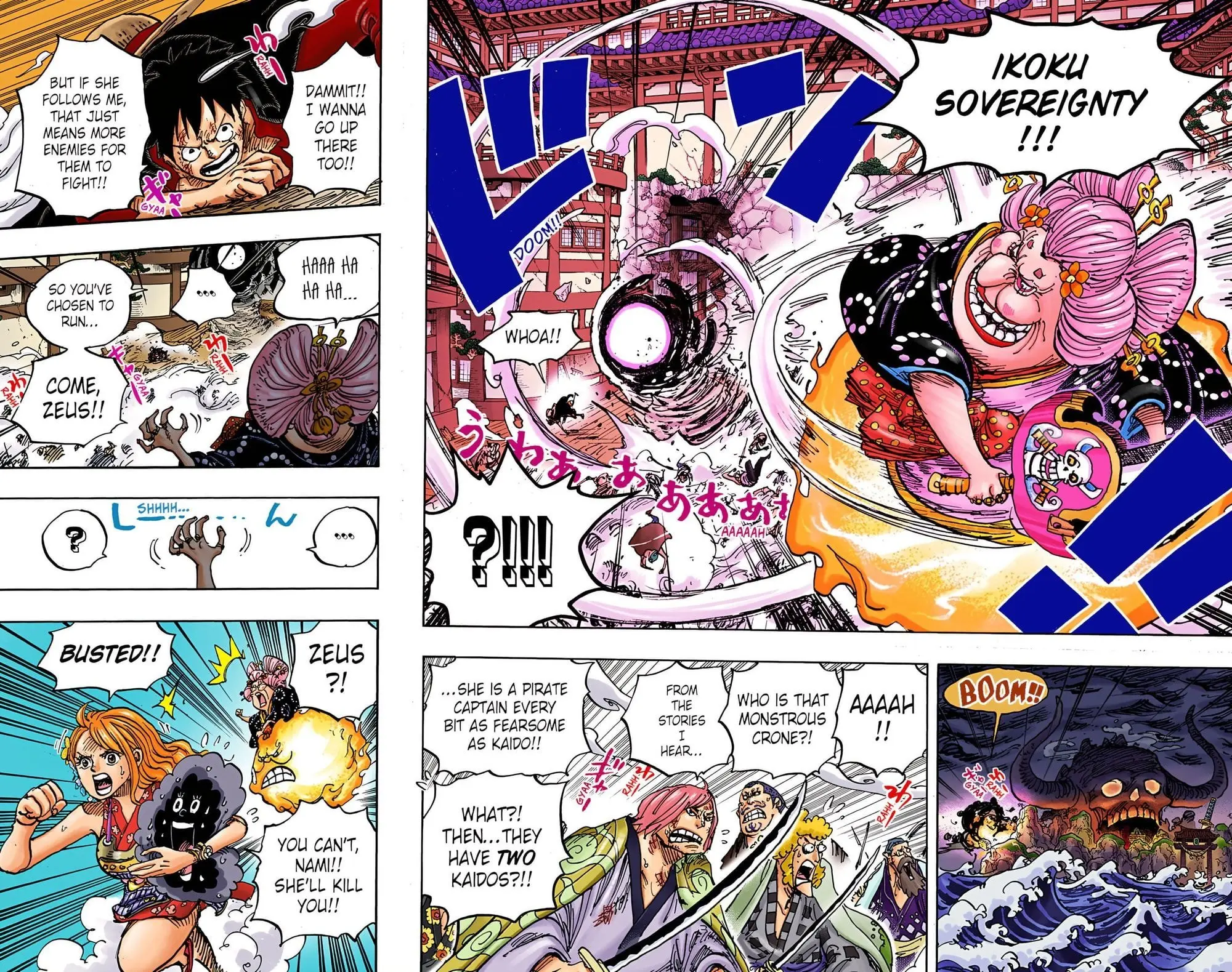 One Piece Colored, chapter 988, page 11