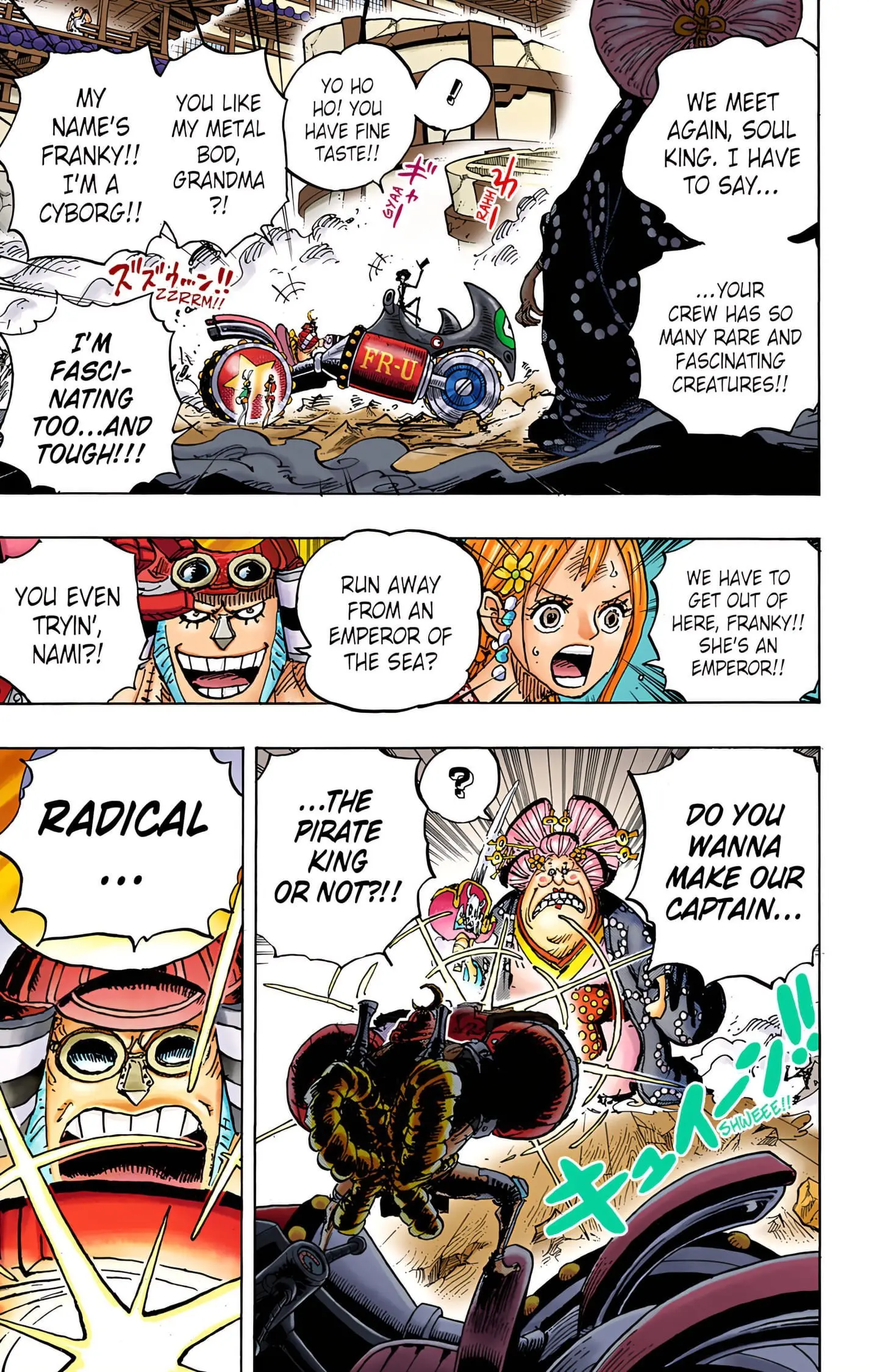 One Piece Colored, chapter 989, page 4