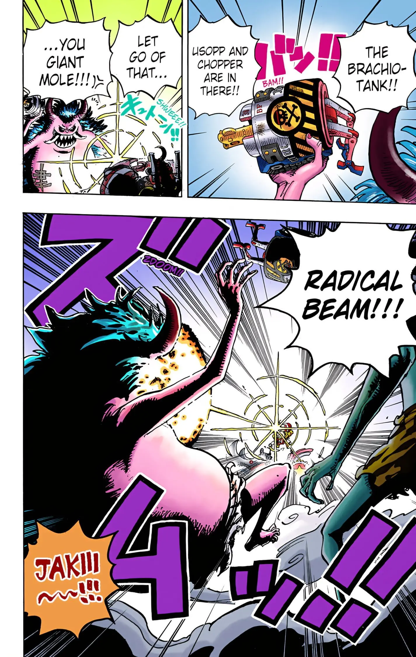 One Piece Colored, chapter 989, page 6