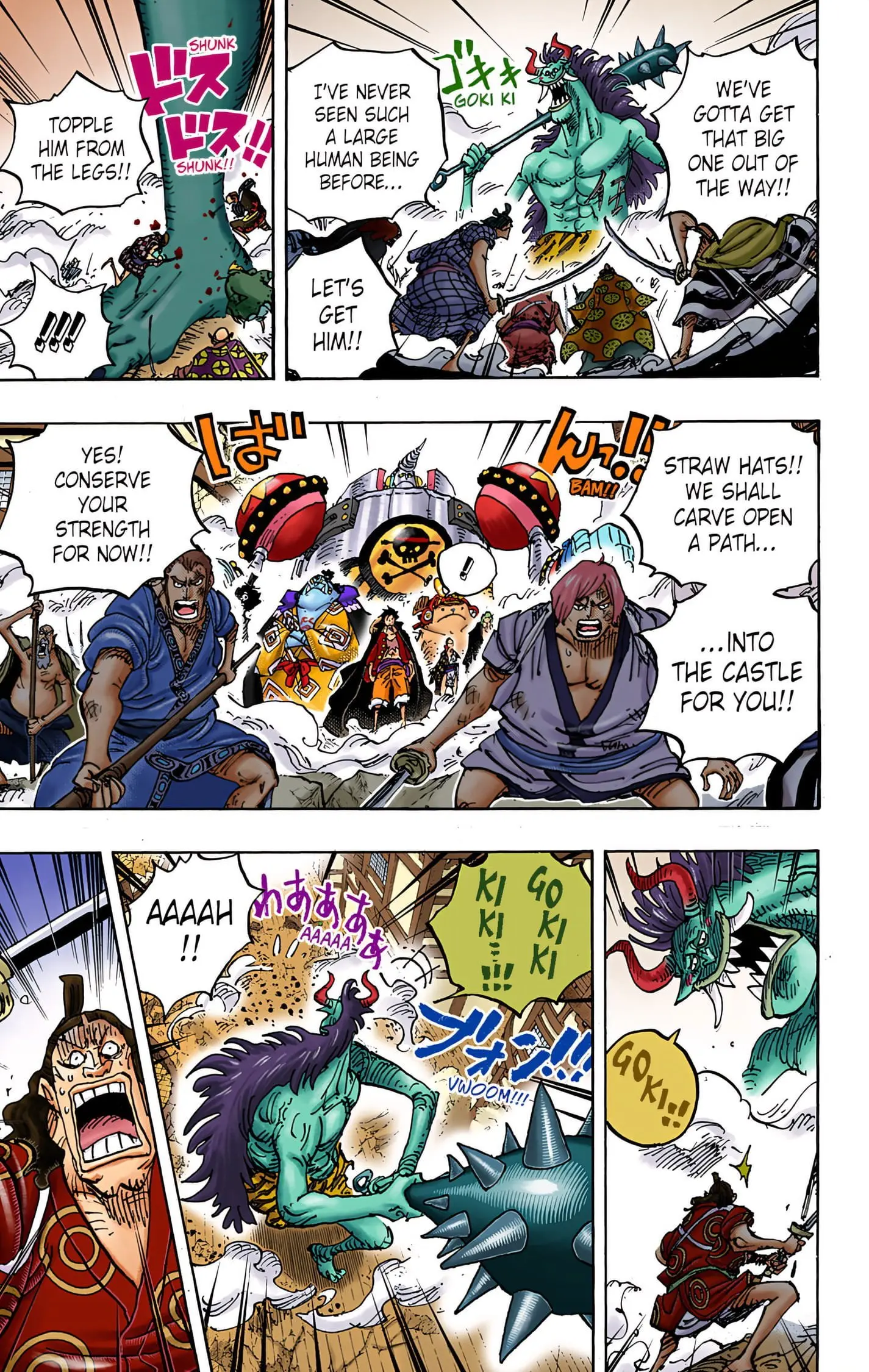 One Piece Colored, chapter 990, page 11