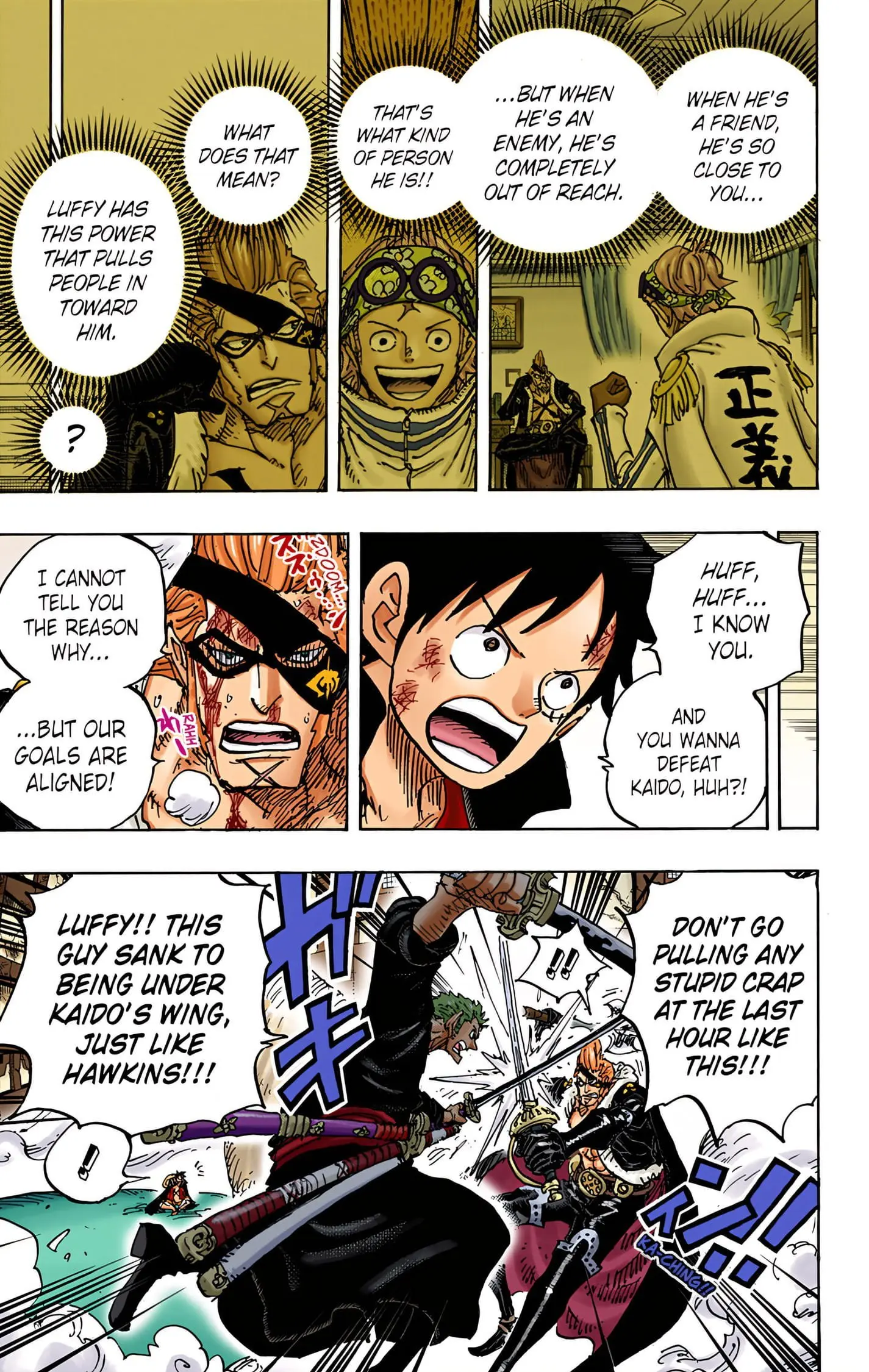 One Piece Colored, chapter 991, page 3