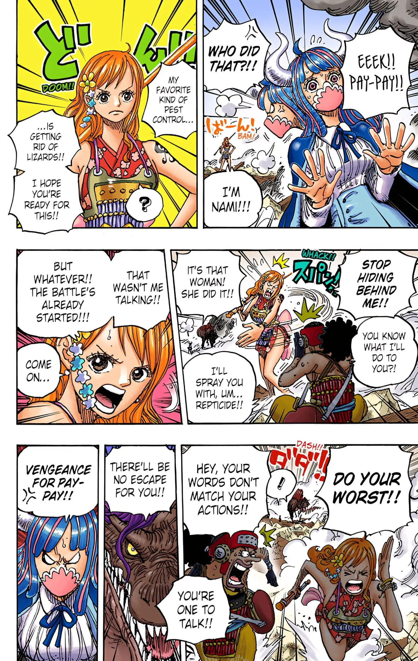 One Piece Colored, chapter 991, page 6