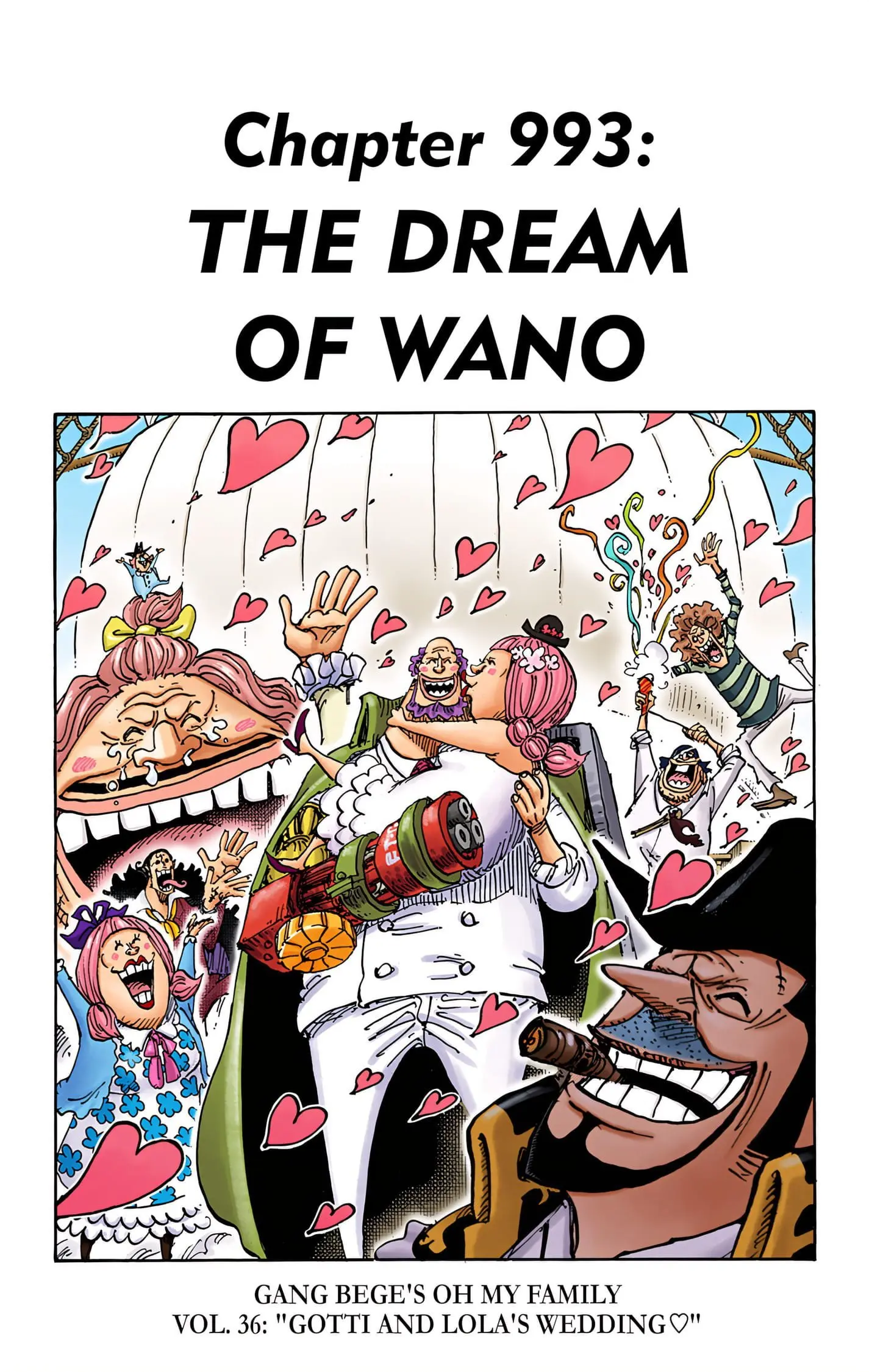 One Piece Colored, chapter 993, page 1