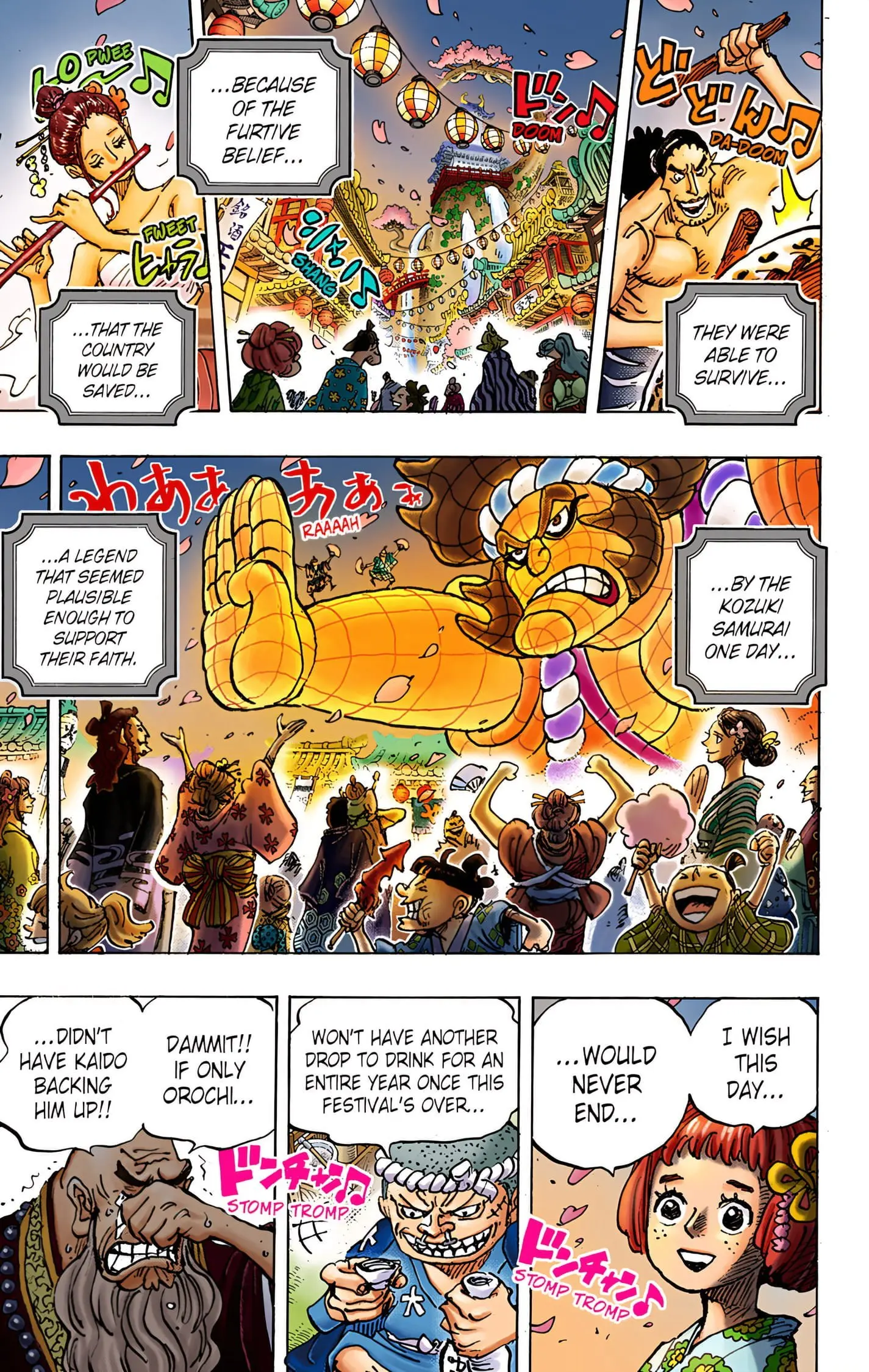 One Piece Colored, chapter 993, page 3