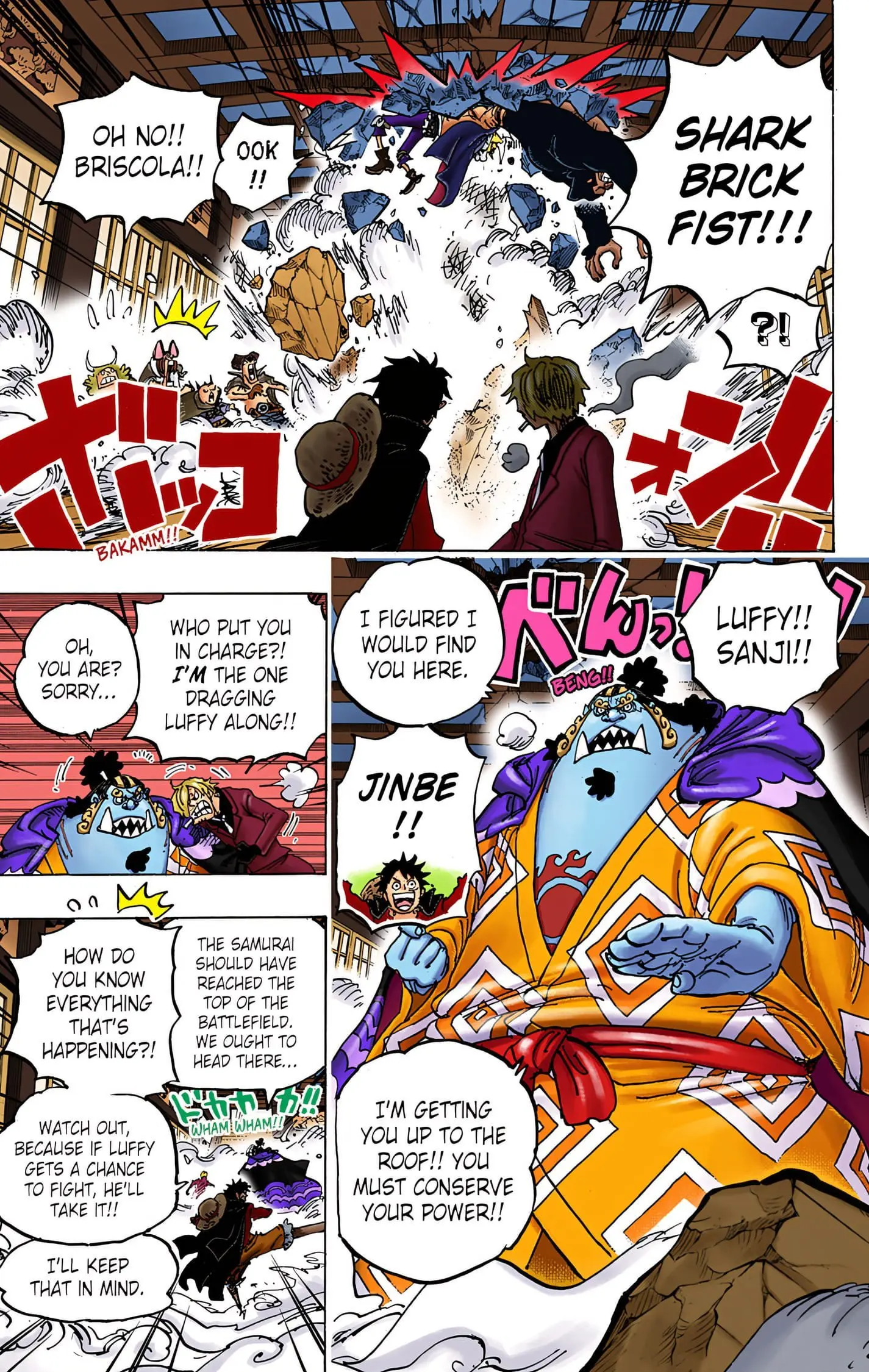 One Piece Colored, chapter 993, page 9