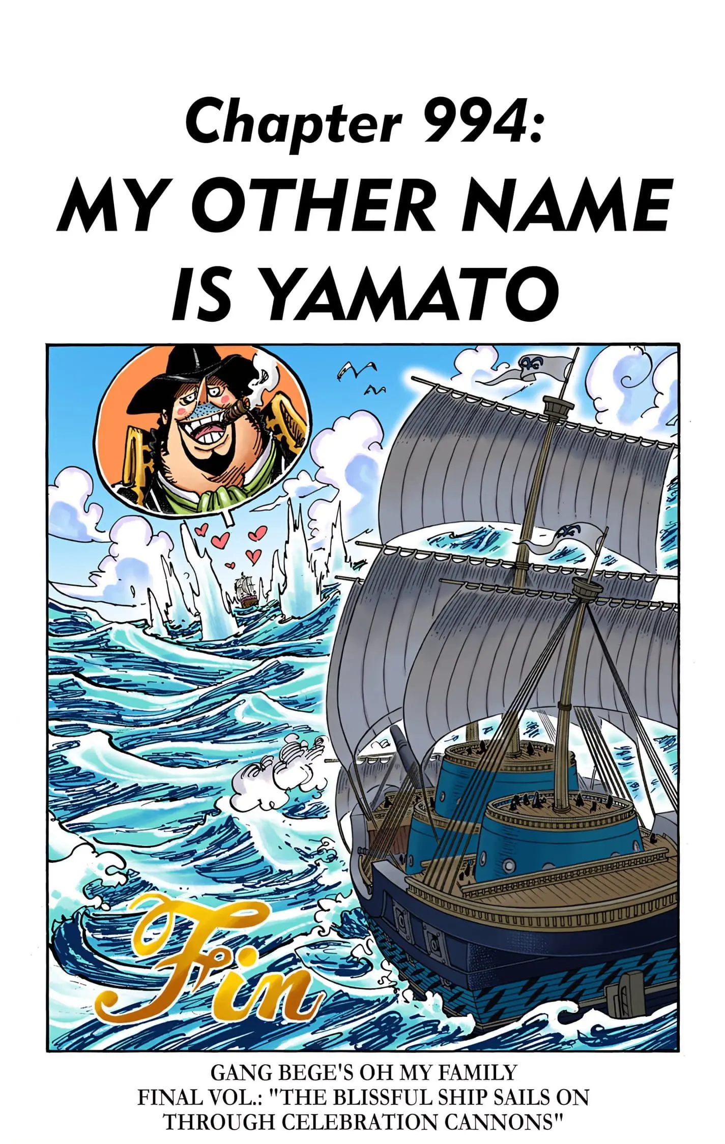 One Piece Colored, chapter 994, page 1