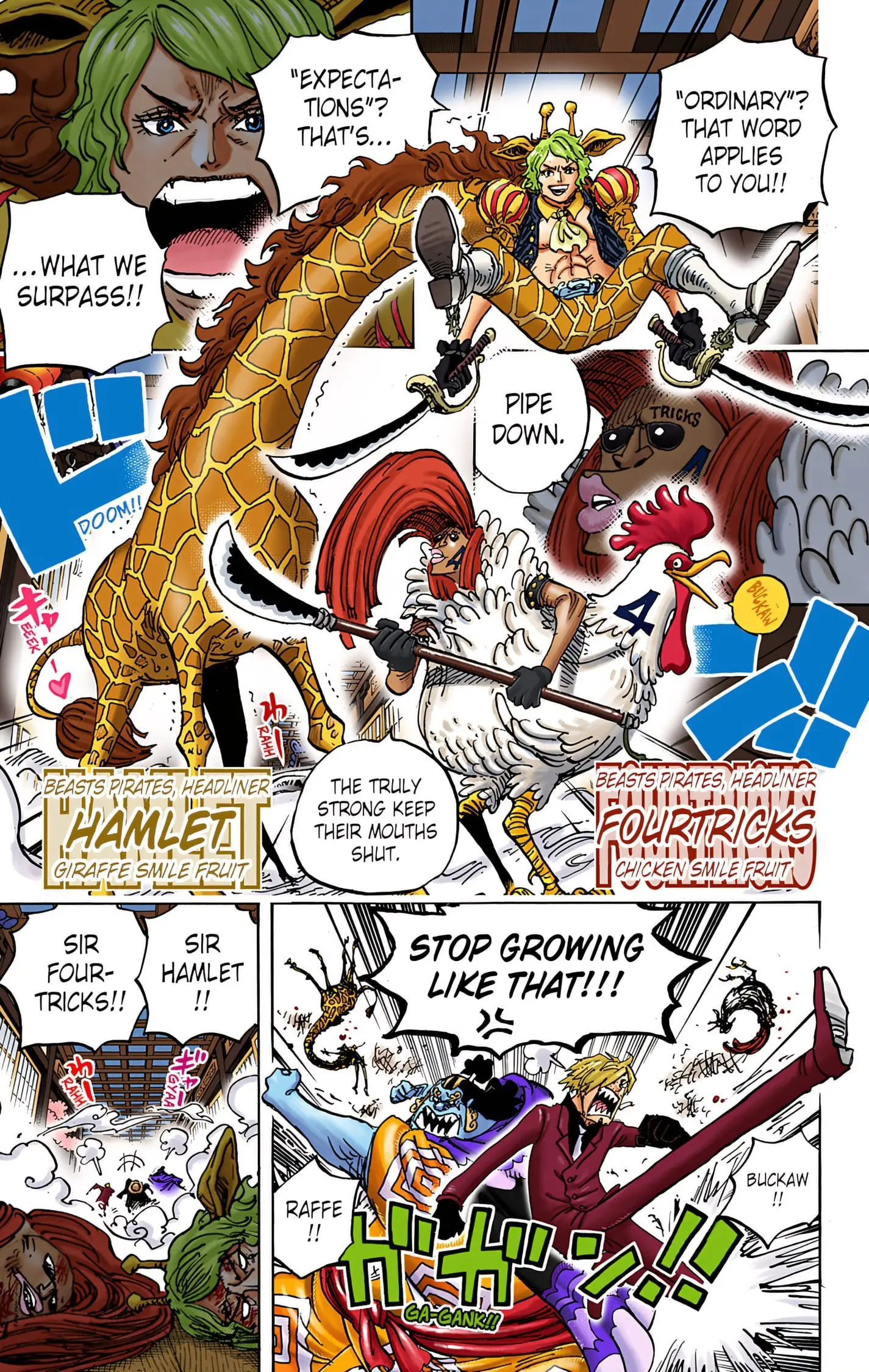 One Piece Colored, chapter 994, page 6