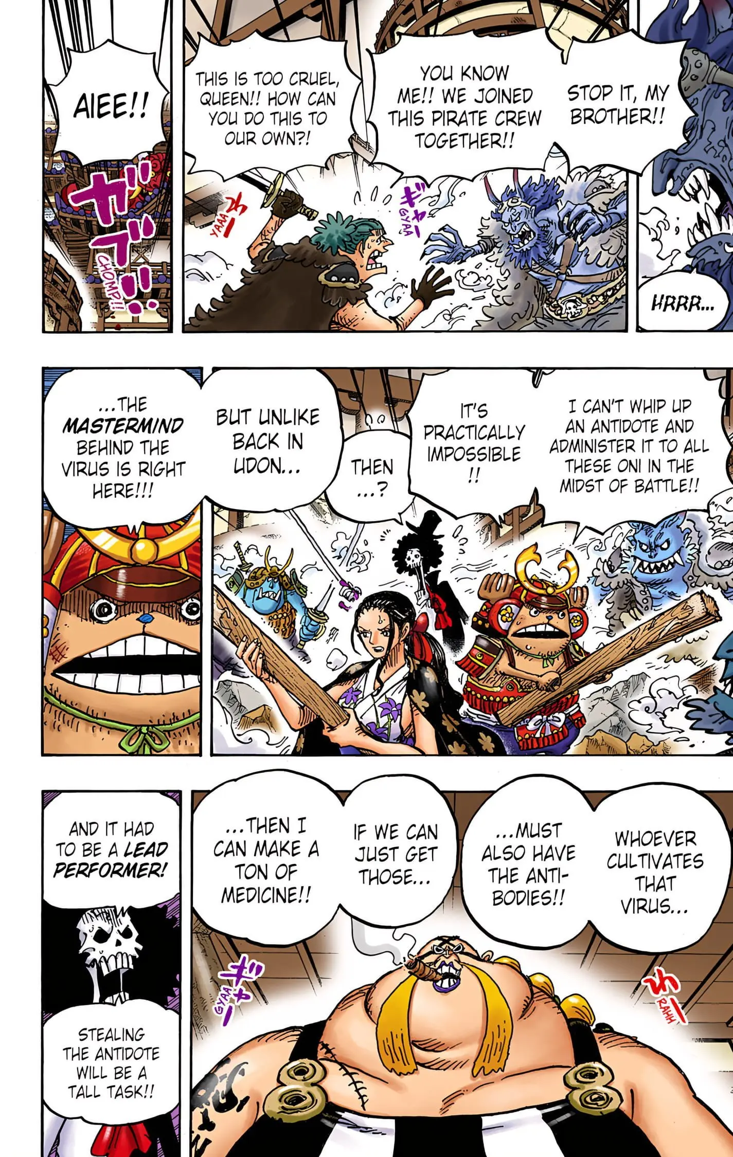 One Piece Colored, chapter 994, page 9