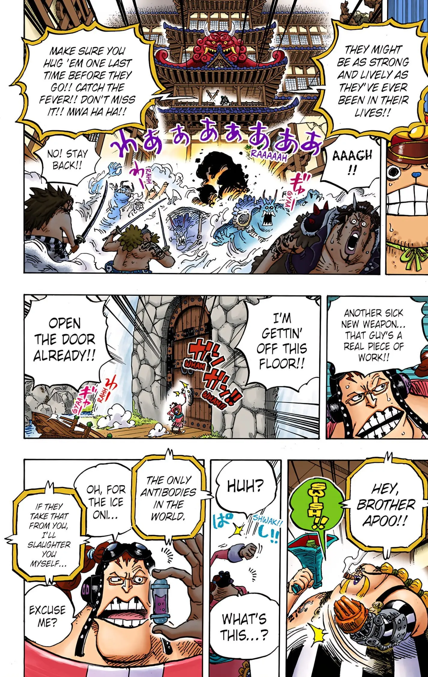 One Piece Colored, chapter 994, page 11
