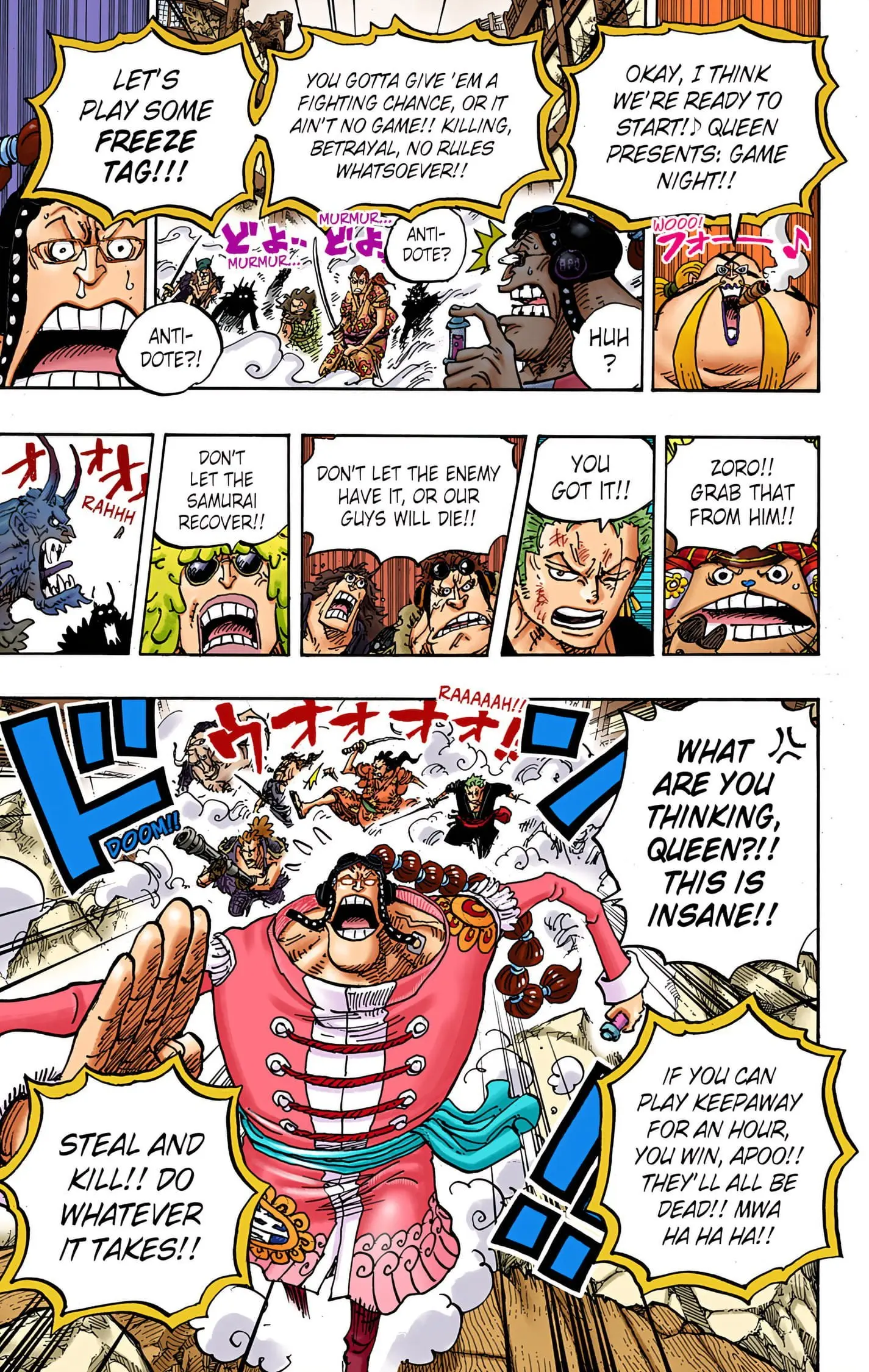 One Piece Colored, chapter 994, page 12