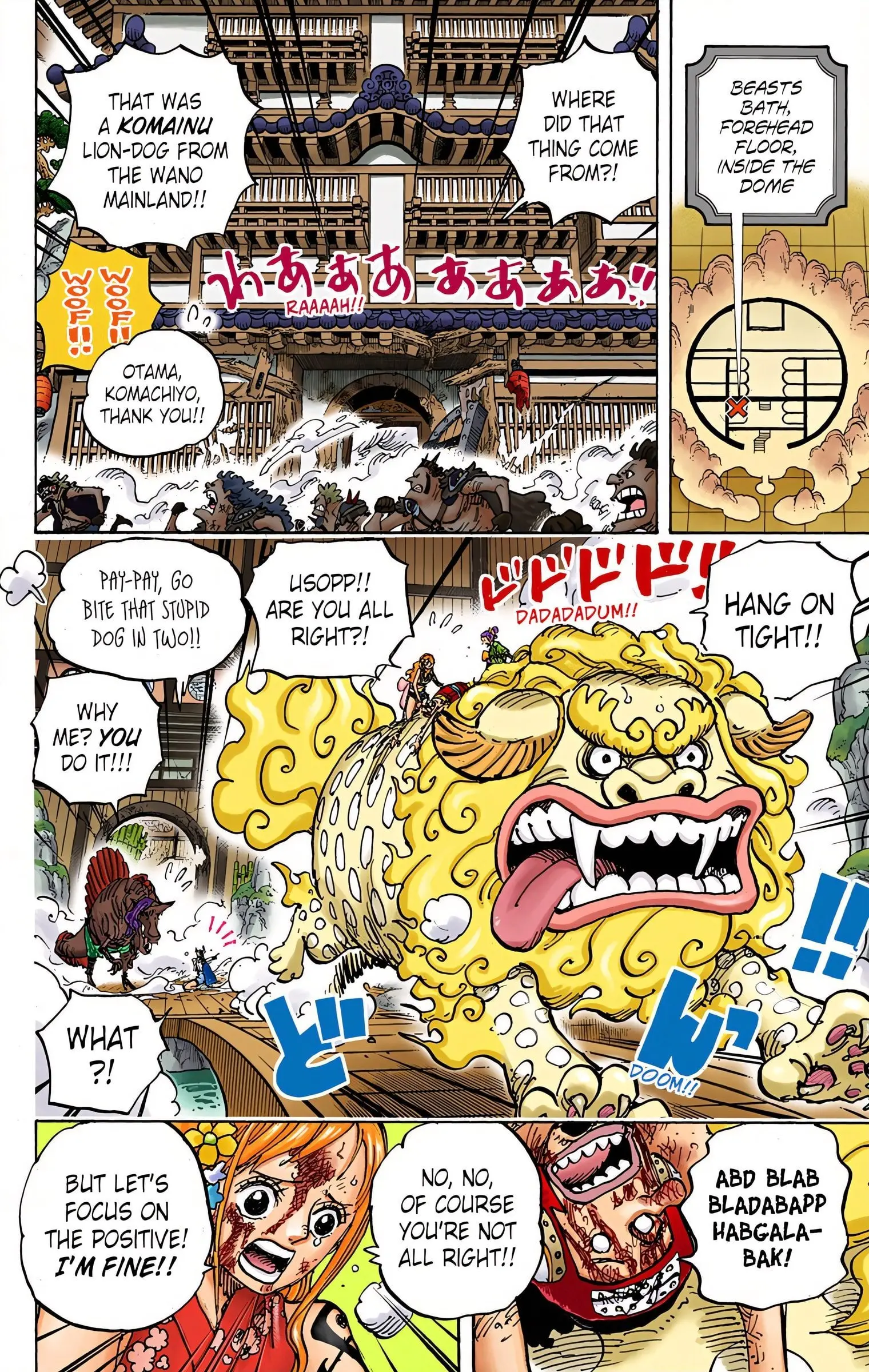 One Piece Colored, chapter 996, page 2