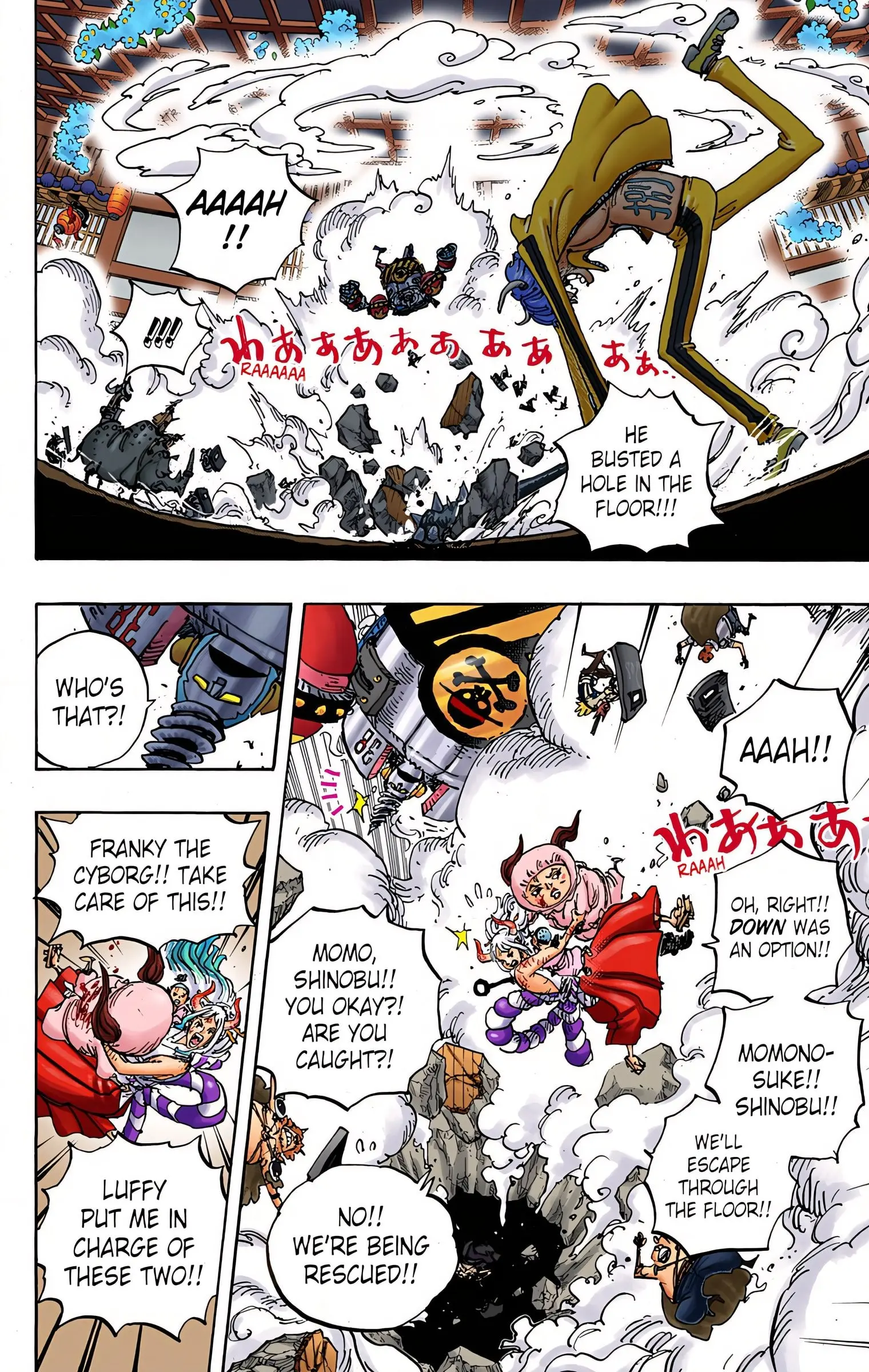 One Piece Colored, chapter 996, page 8