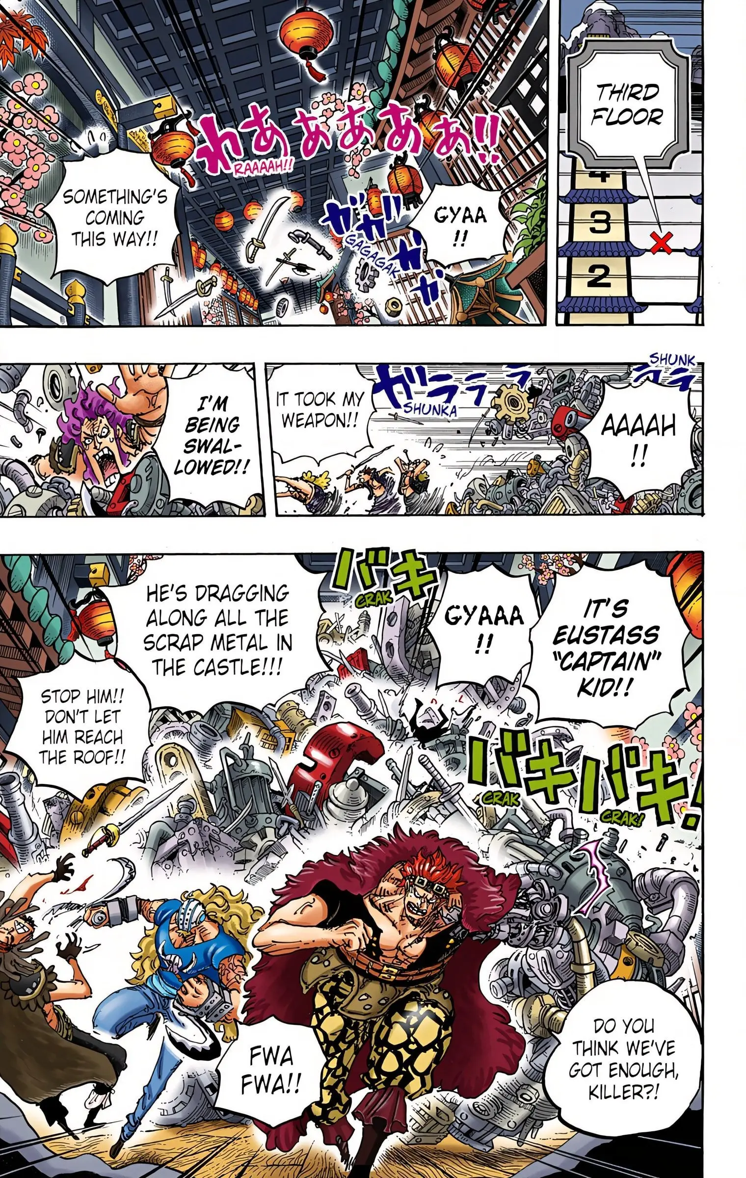 One Piece Colored, chapter 996, page 13