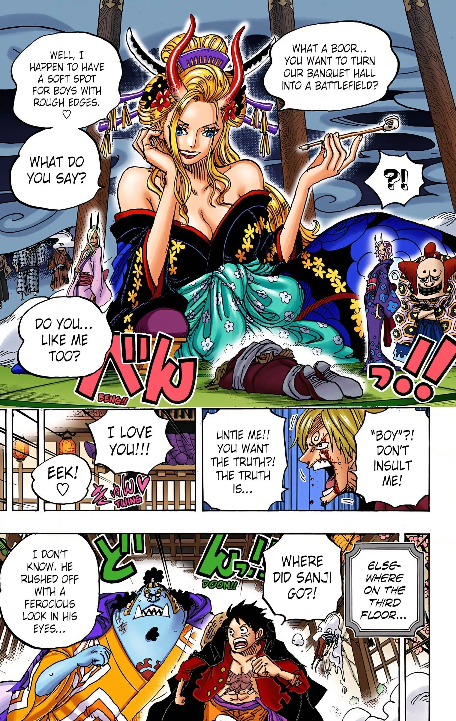 One Piece Colored, chapter 997, page 5